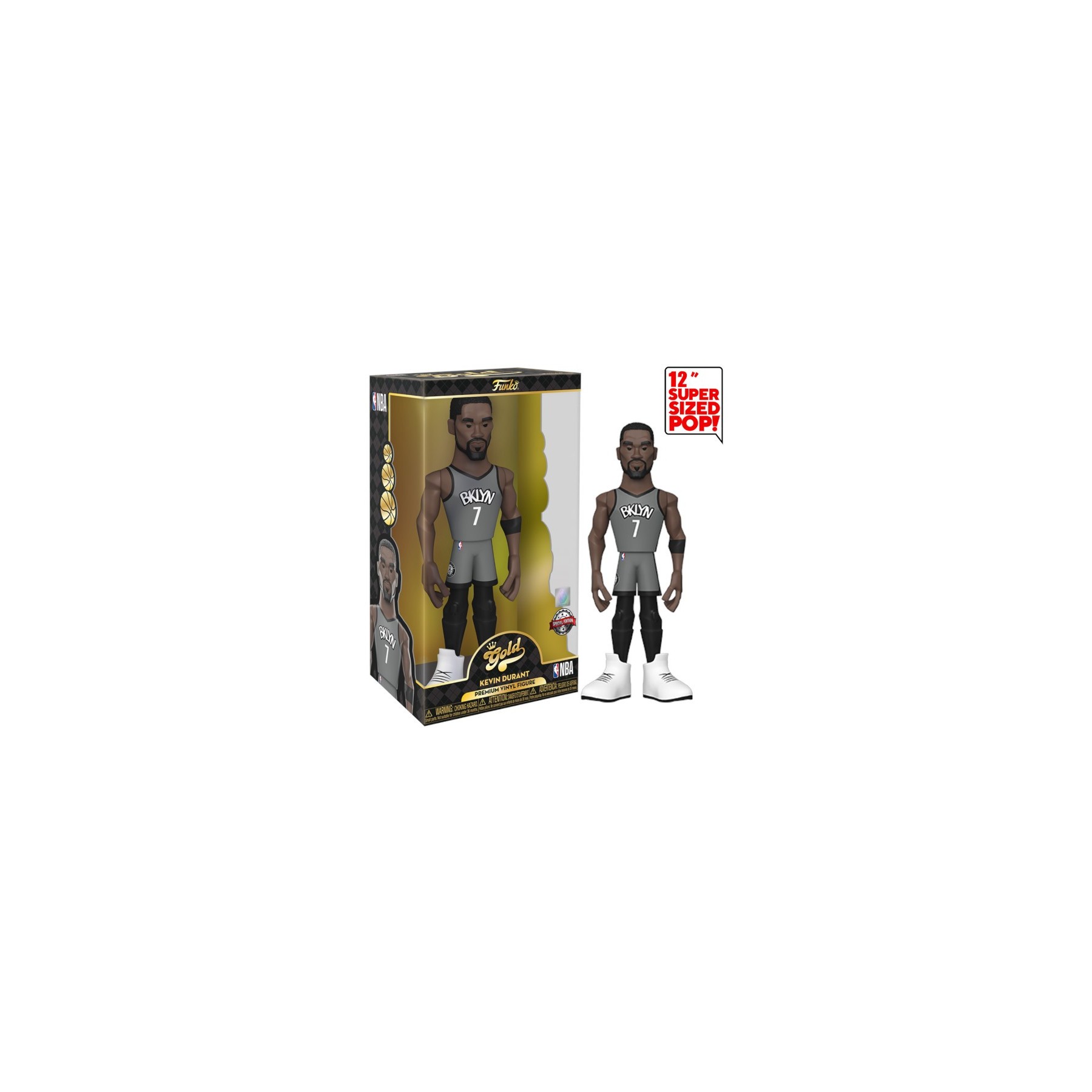 FUNKO POP! GOLD 12" NBA: BKLYN KEVIN DURANT (30 CM) (CE´21) SPECIAL EDITION