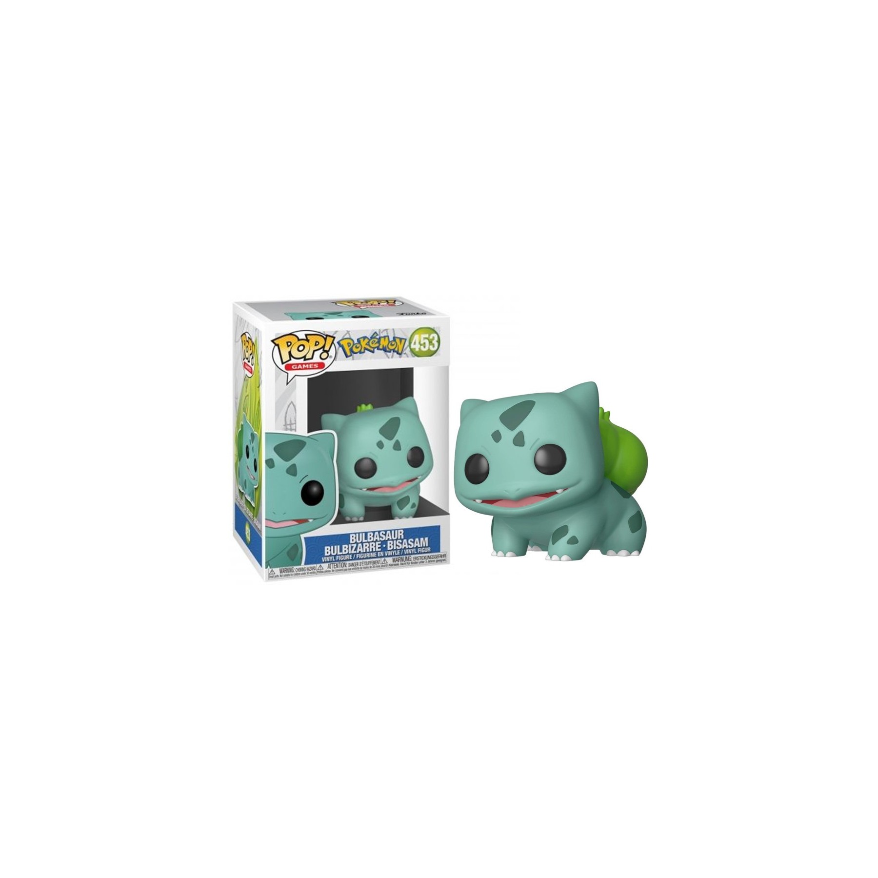 FUNKO POP! GAMES - POKEMON: BULBASAUR (453)