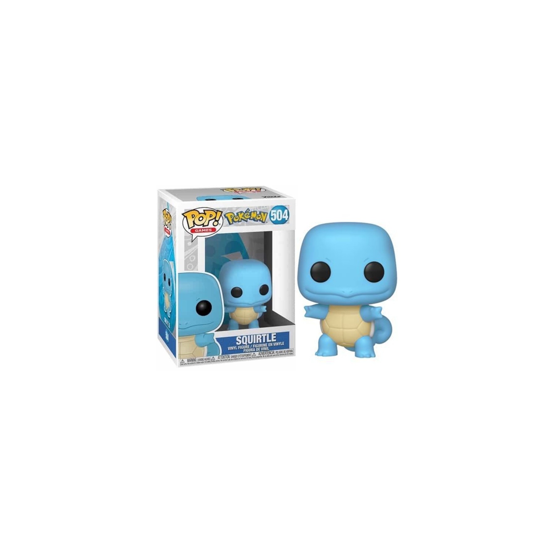 FUNKO POP! GAMES - POKEMON: SQUIRTLE CARAPUCE (504)