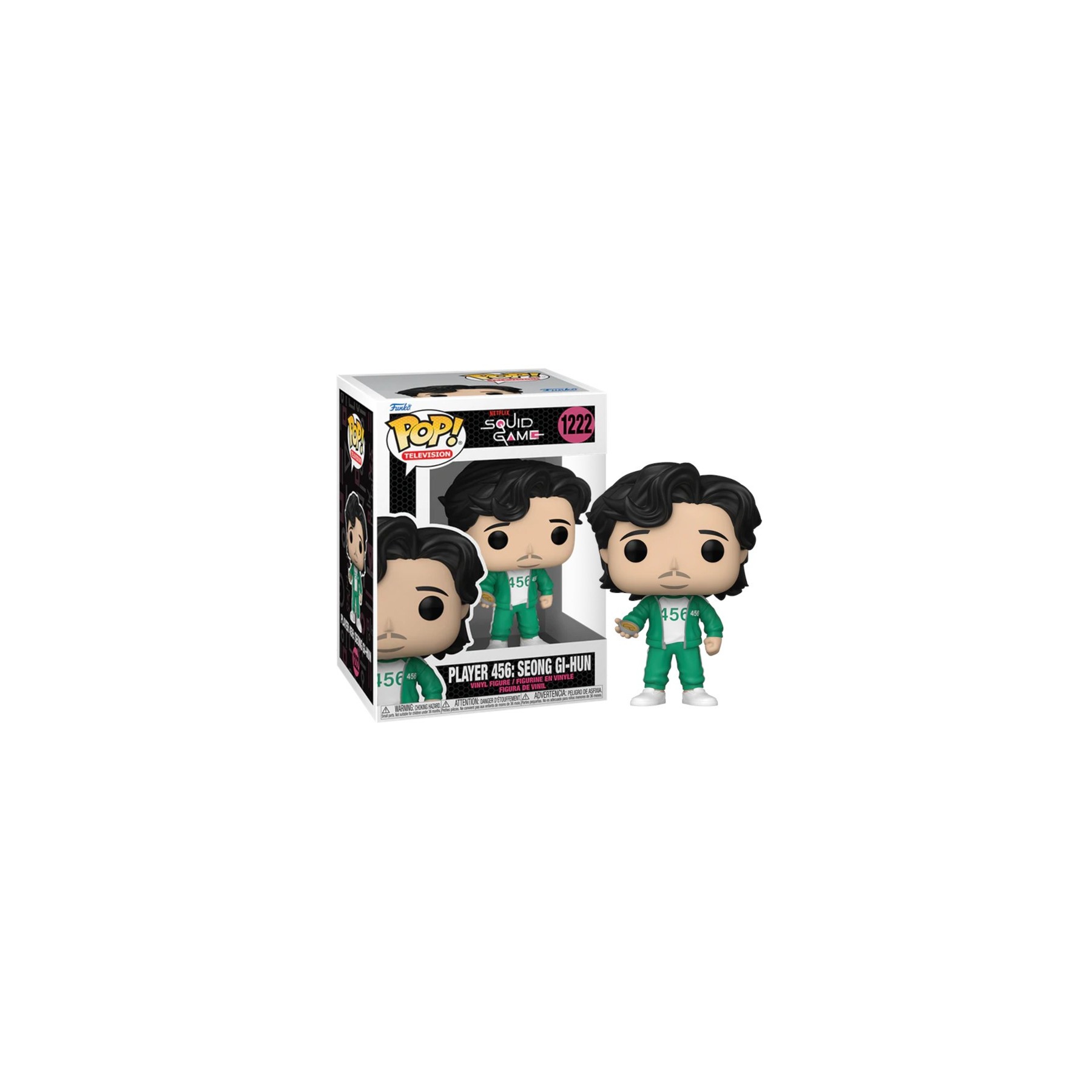 FUNKO POP! TELEVISION - SQUID GAME: PLAYER 456: SEONG GI-HUN (1222)