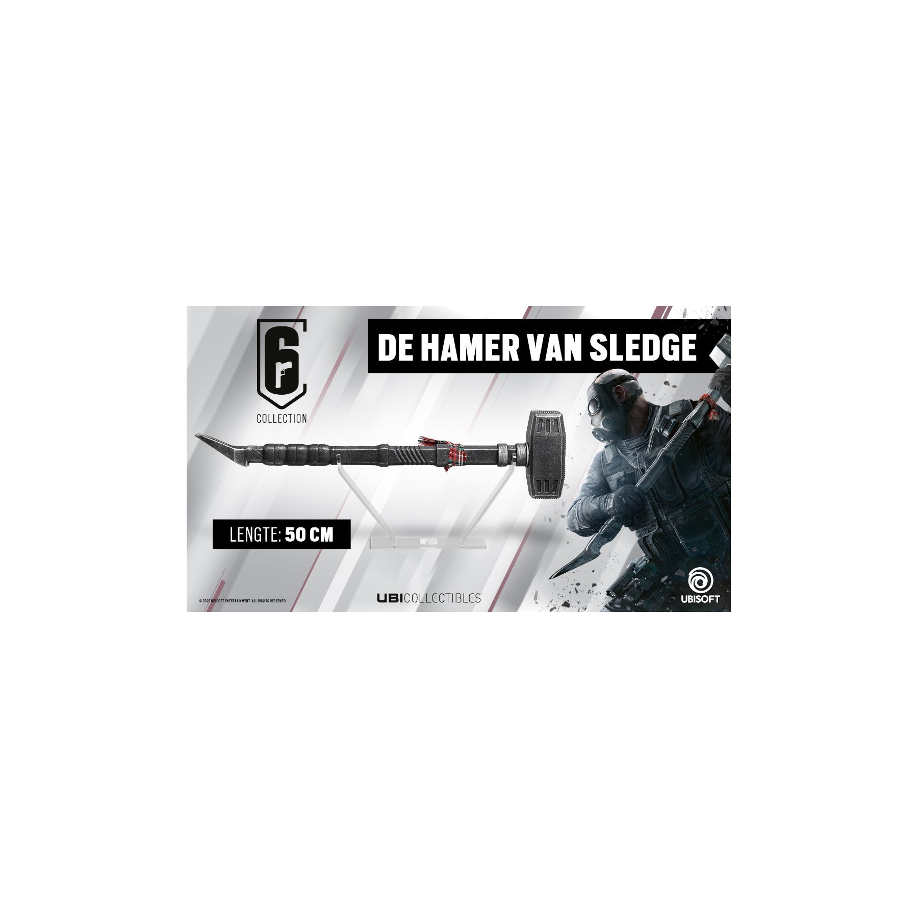 UBICOLLECTIBLES SIX COLLECTION RAINBOW SIX SIEGE: SLEDGE’S HAMMER REPLICA (50CM)