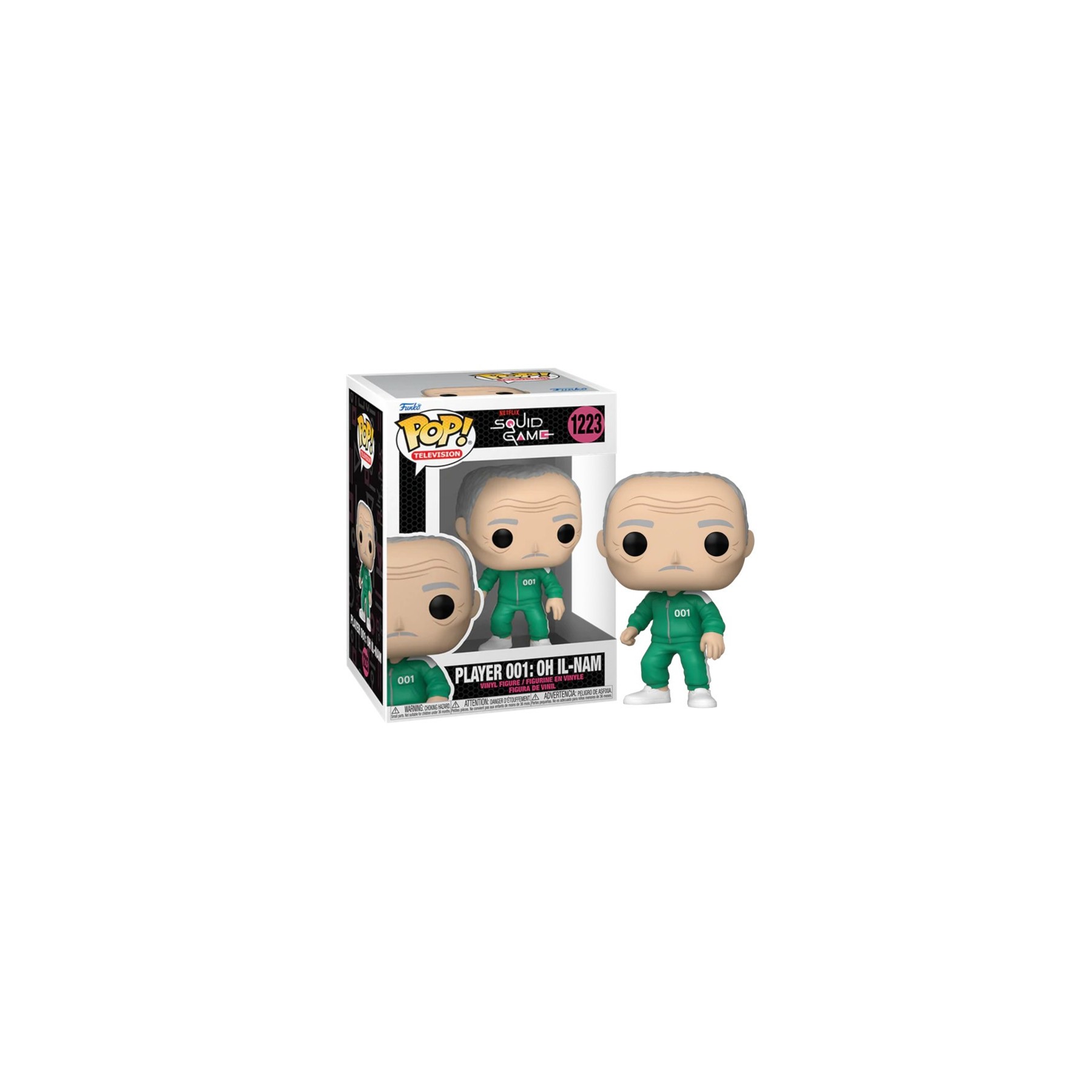 FUNKO POP! TELEVISION - SQUID GAME: PLAYER 001: OH IL-NAM (1223)