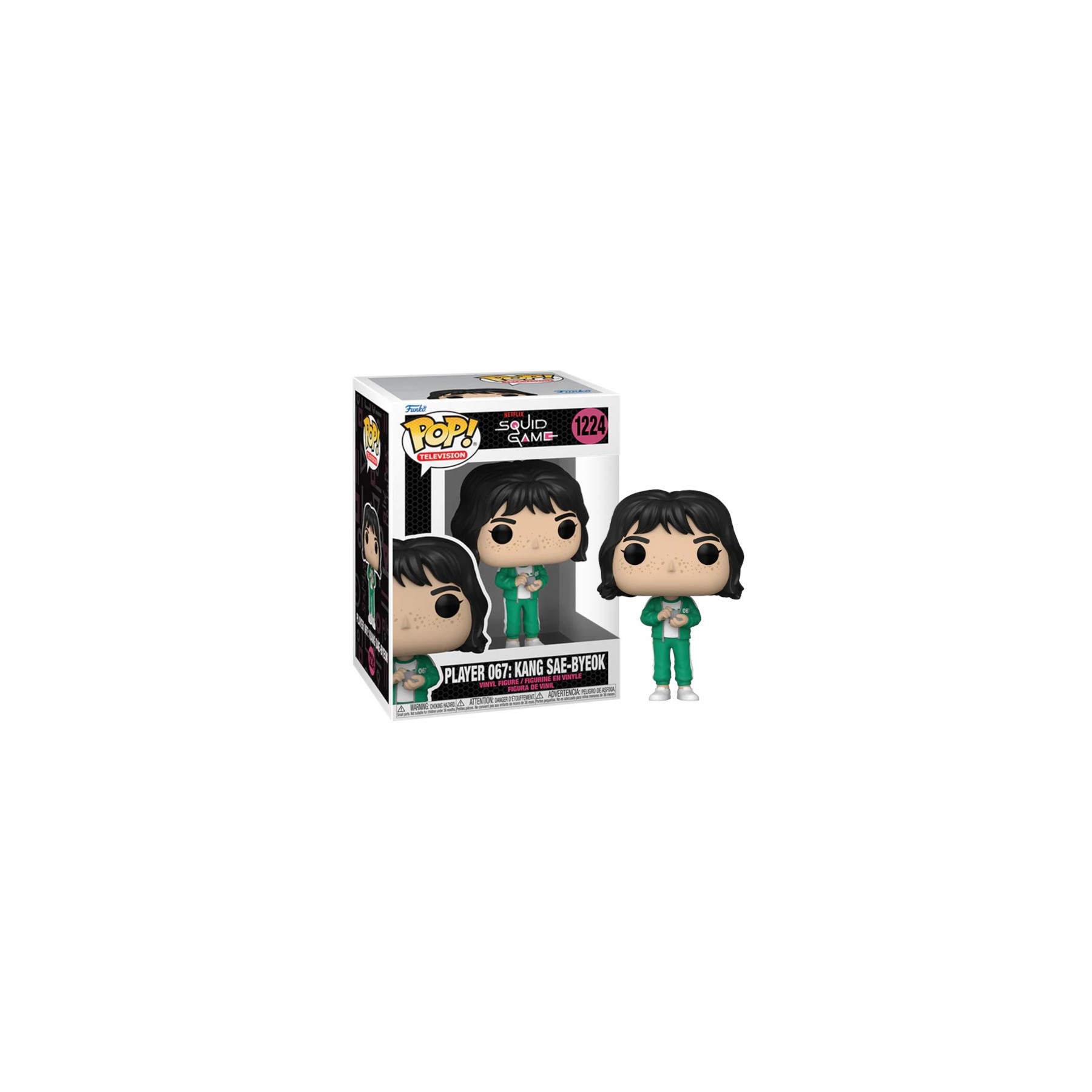 FUNKO POP! TELEVISION - SQUID GAME: PLAYER 067: KANG SAE-BYEOK (1224)