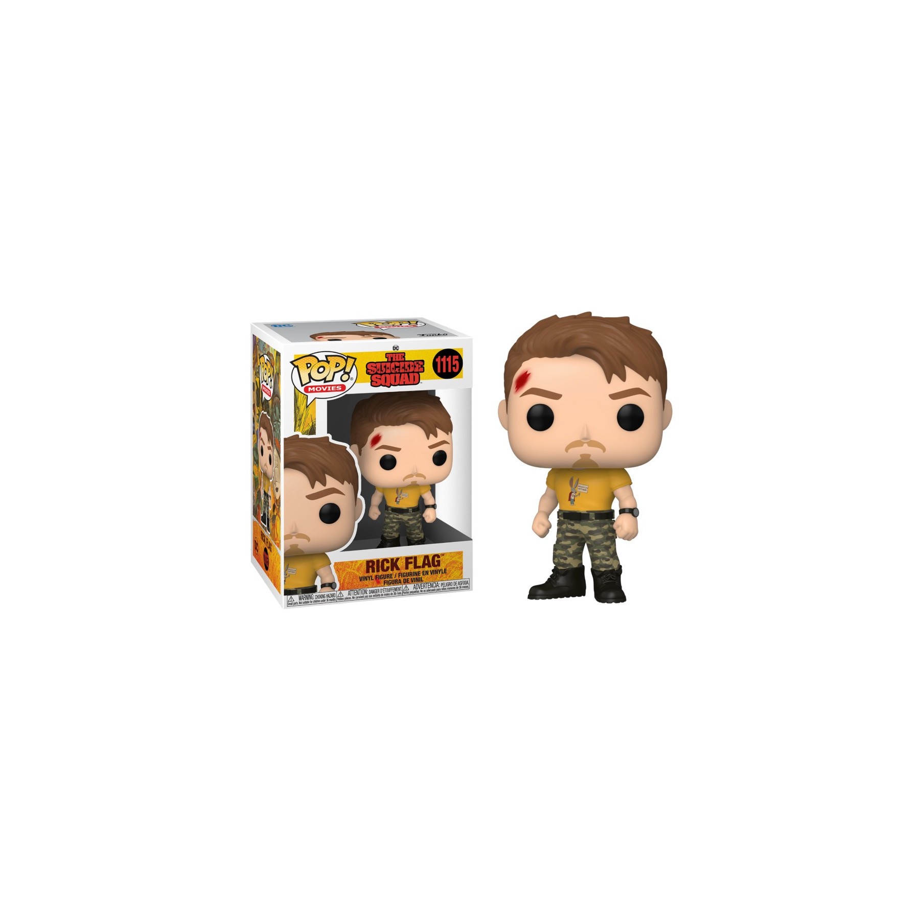 FUNKO POP! MOVIES - THE SUICIDE SQUAD: RICK FLAG (1115)