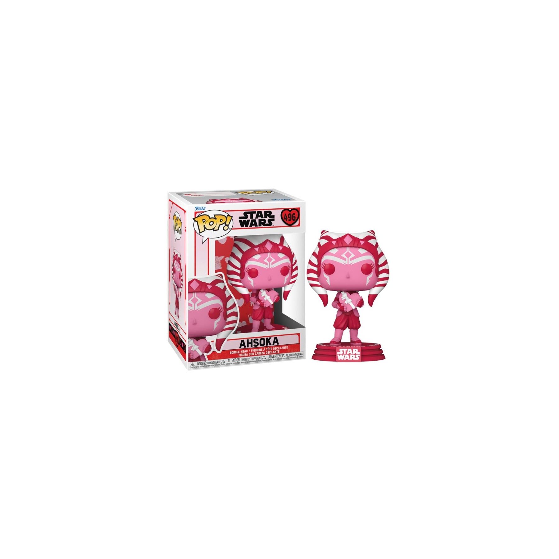 FUNKO POP! STAR WARS VALENTINES: AHSOKA (496)