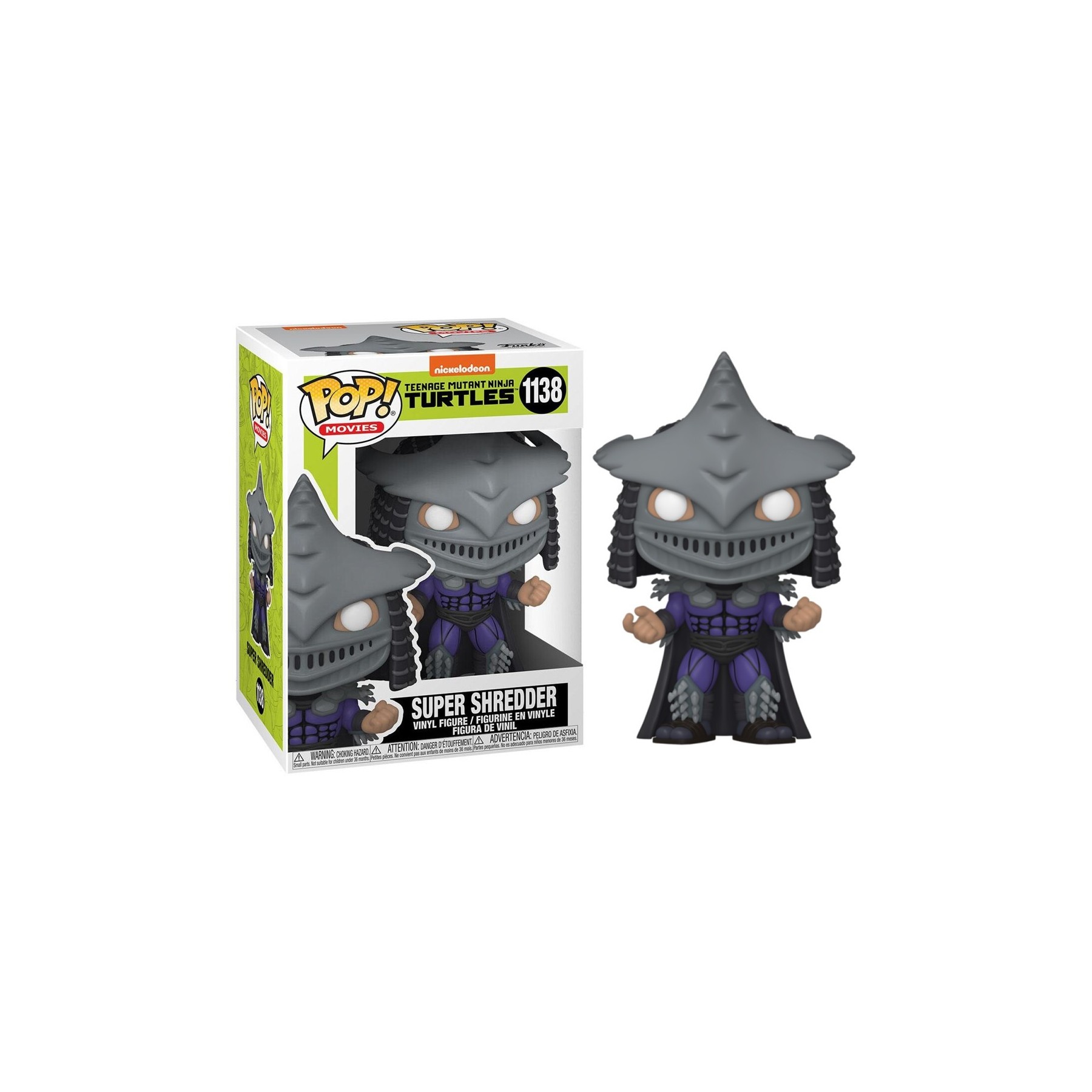 FUNKO POP! MOVIES - TEENAGE MUTANT NINJA TURTLES: SUPER SHREDDER (1138)