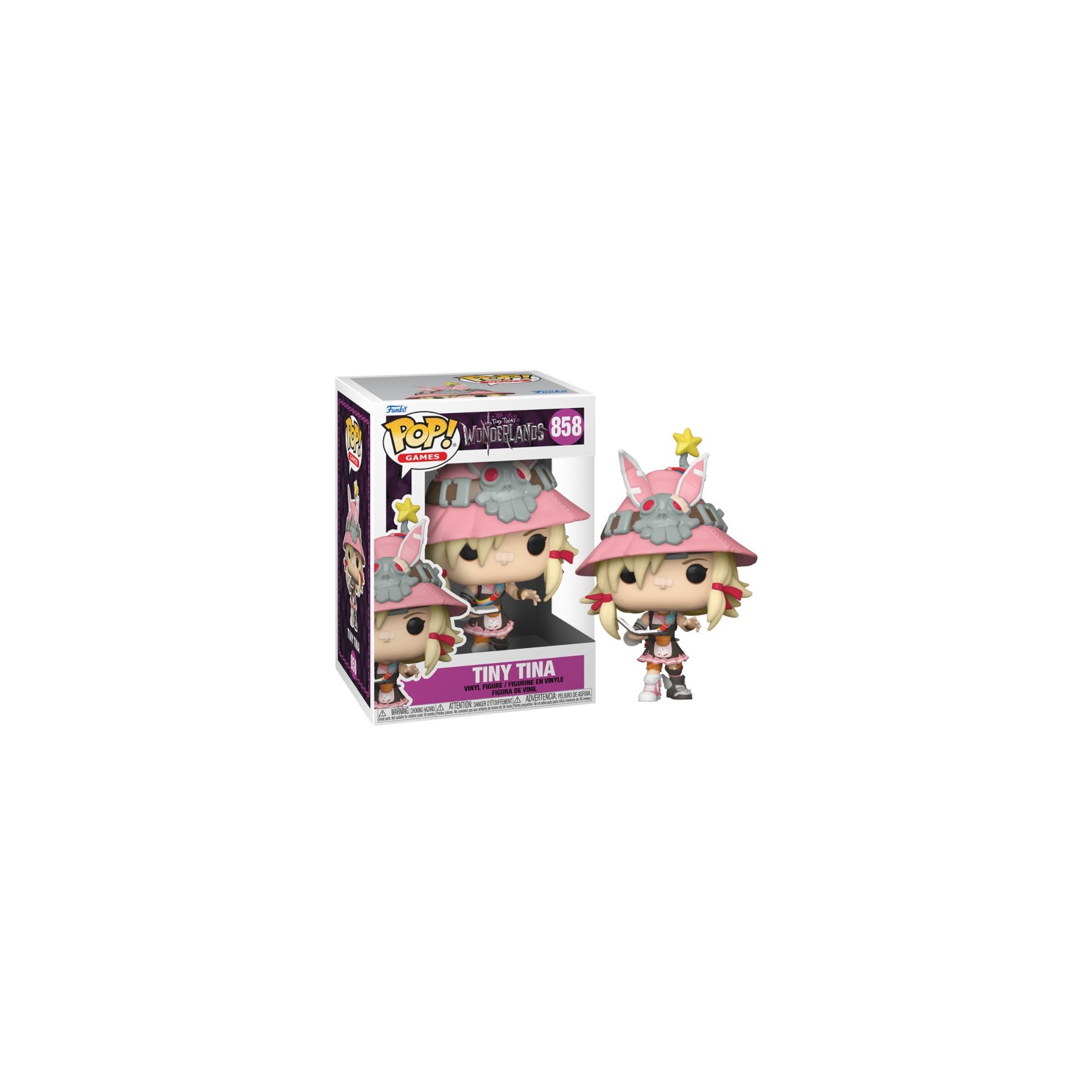FUNKO POP! GAMES - TINY TINA’S WONDERLAND: TINY TINA (858)