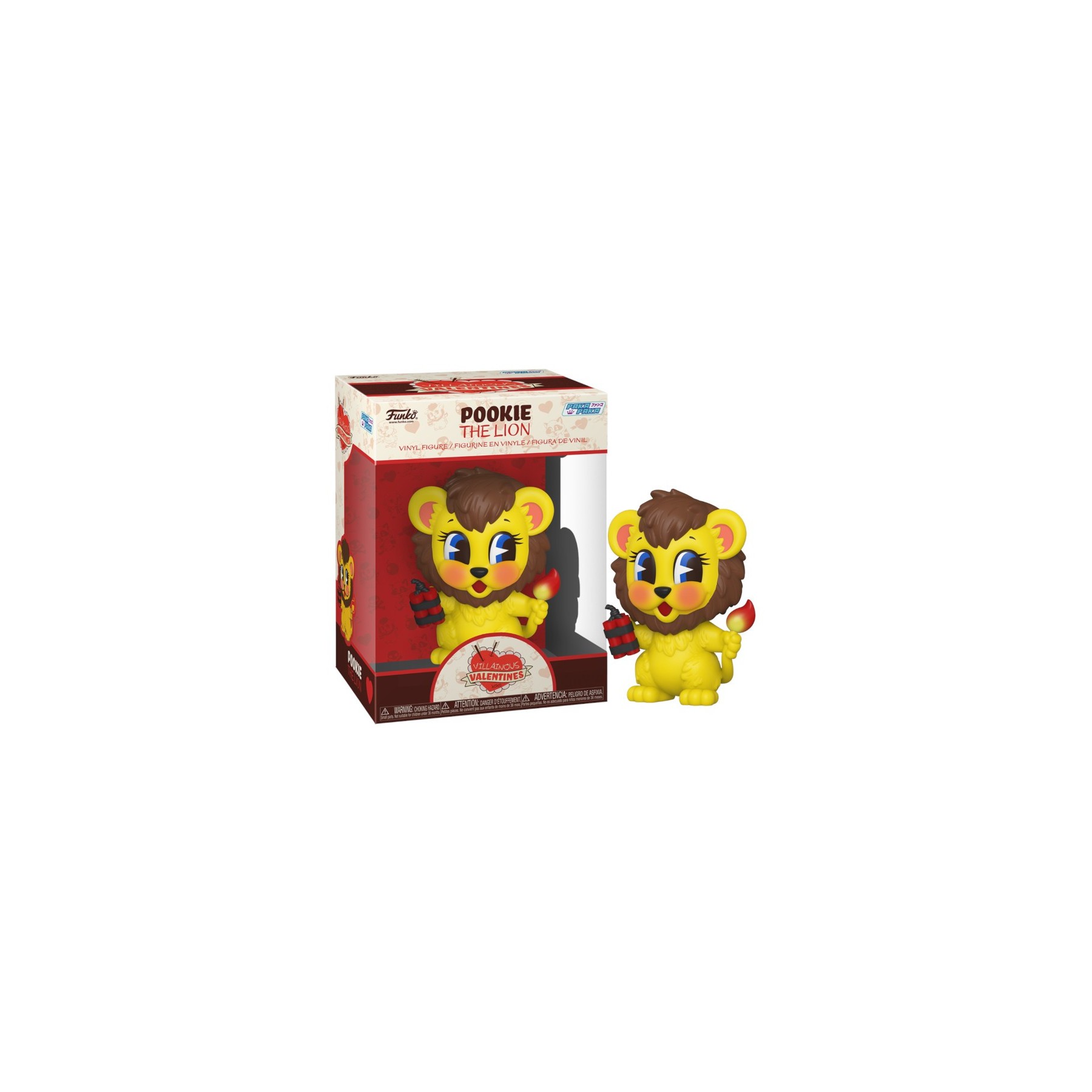 FUNKO POP! VILLAINOUS VALENTINES: POOKIE THE LION