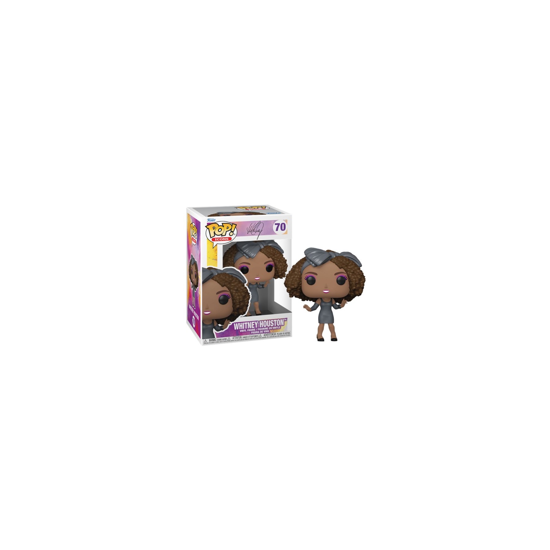 FUNKO POP! ICONS - WHITNEY HOUSTON (HOW WILL I KNOW) (70)