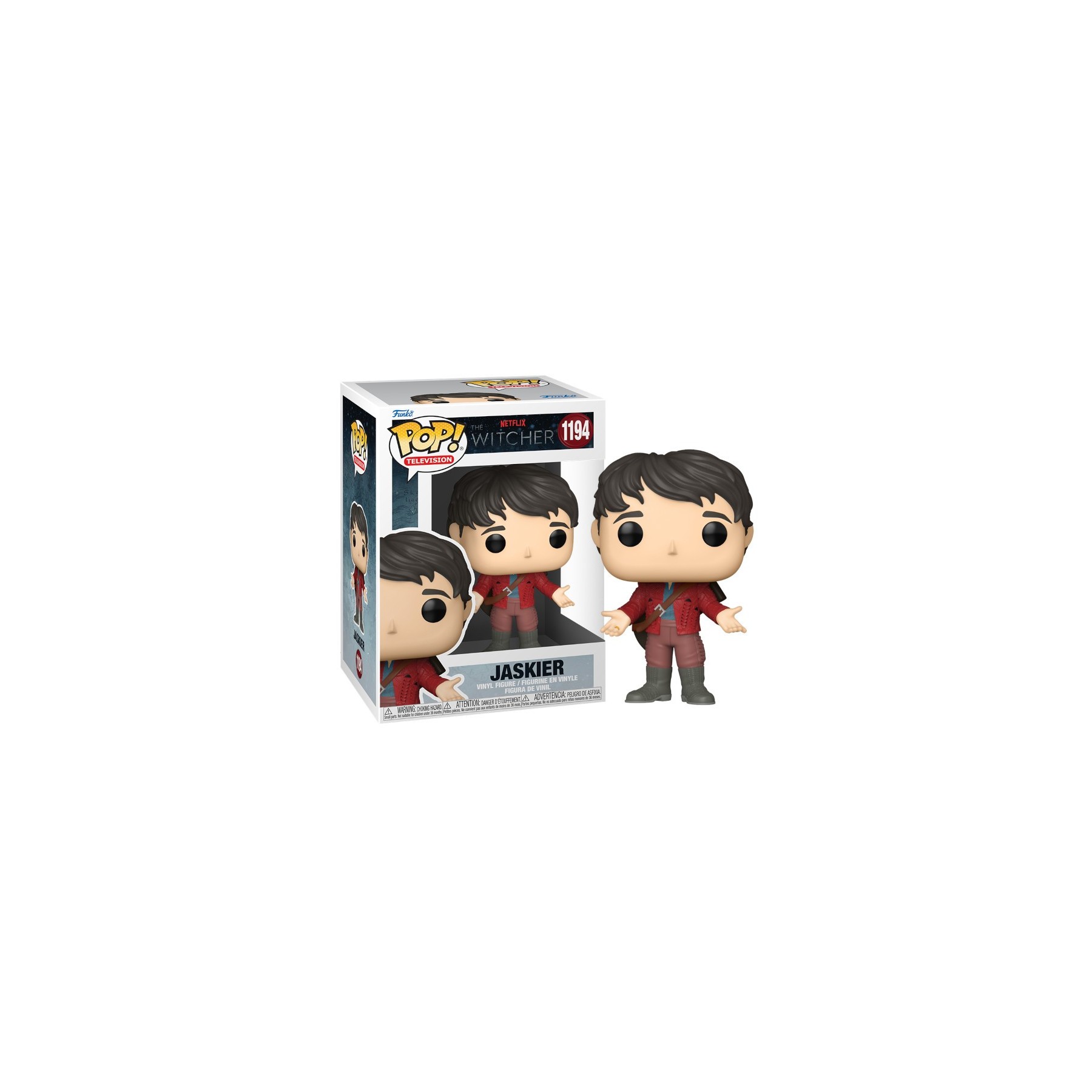 FUNKO POP! TELEVISION - THE WITCHER: JASKIER (RED OUTFIT) (1194)