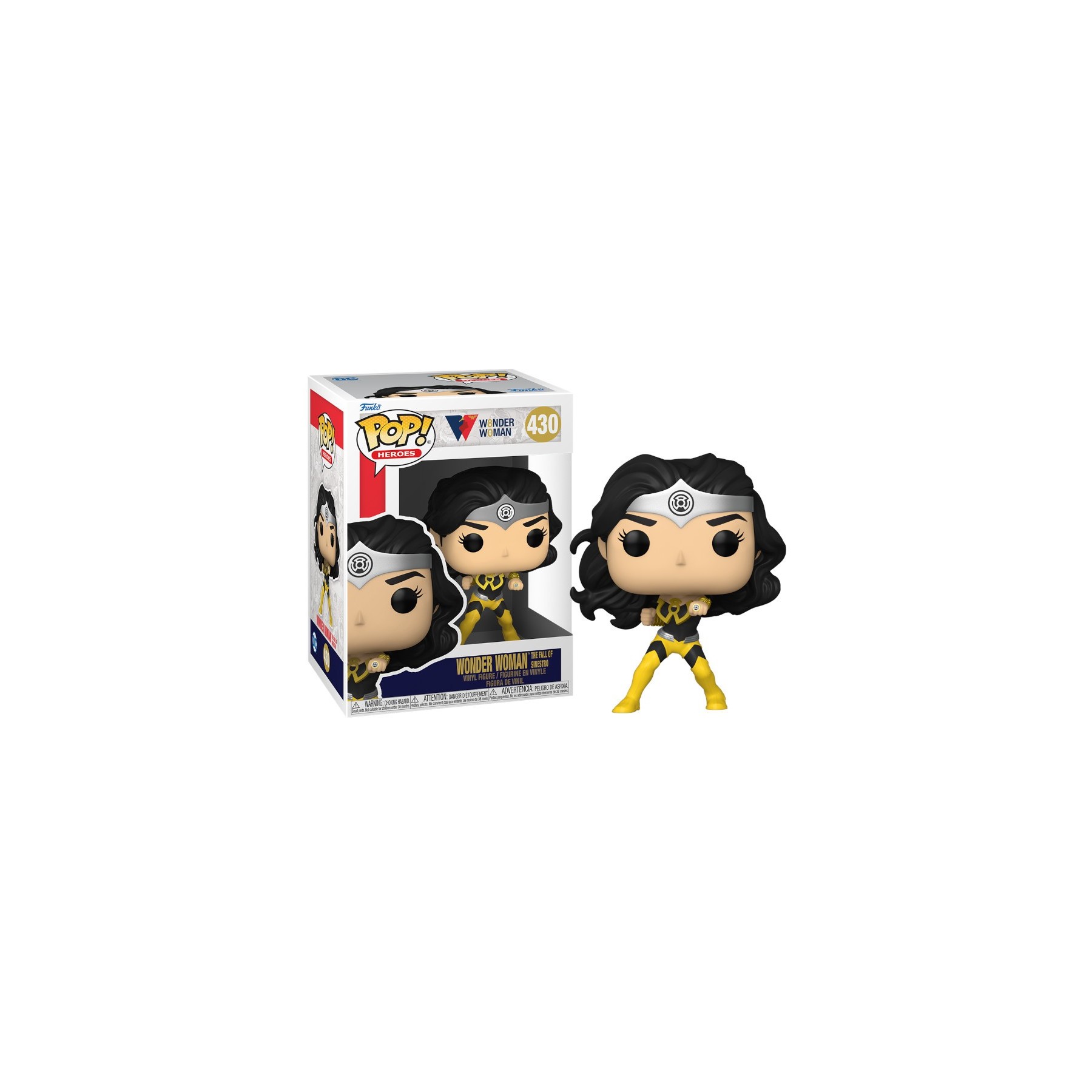FUNKO POP! HEROES - WONDER WOMAN 80TH: WONDER WOMAN THE FALL OF SINIESTRO (430)
