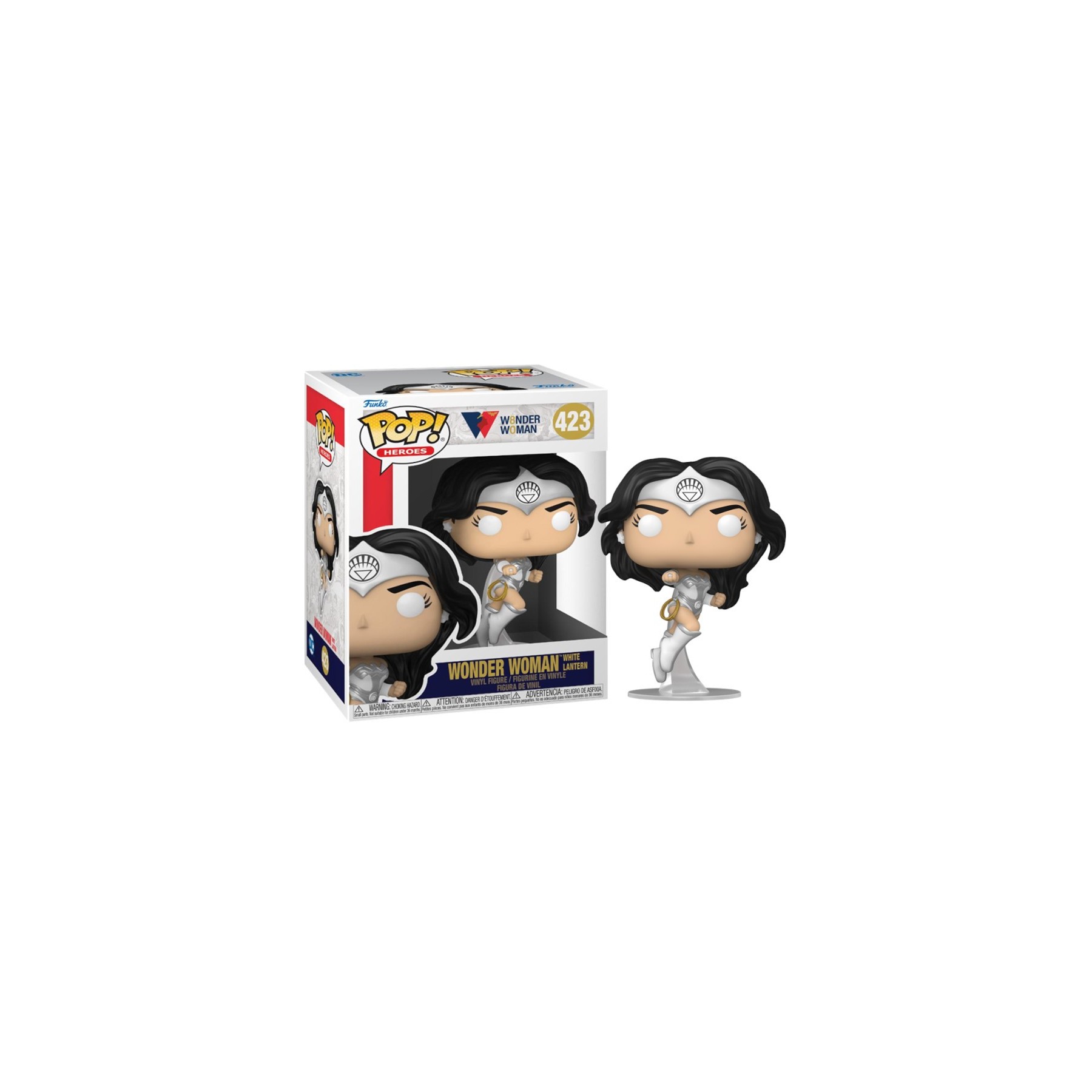 FUNKO POP! HEROES - WONDER WOMAN 80TH: WONDER WOMAN WHITE LANTERN (423)