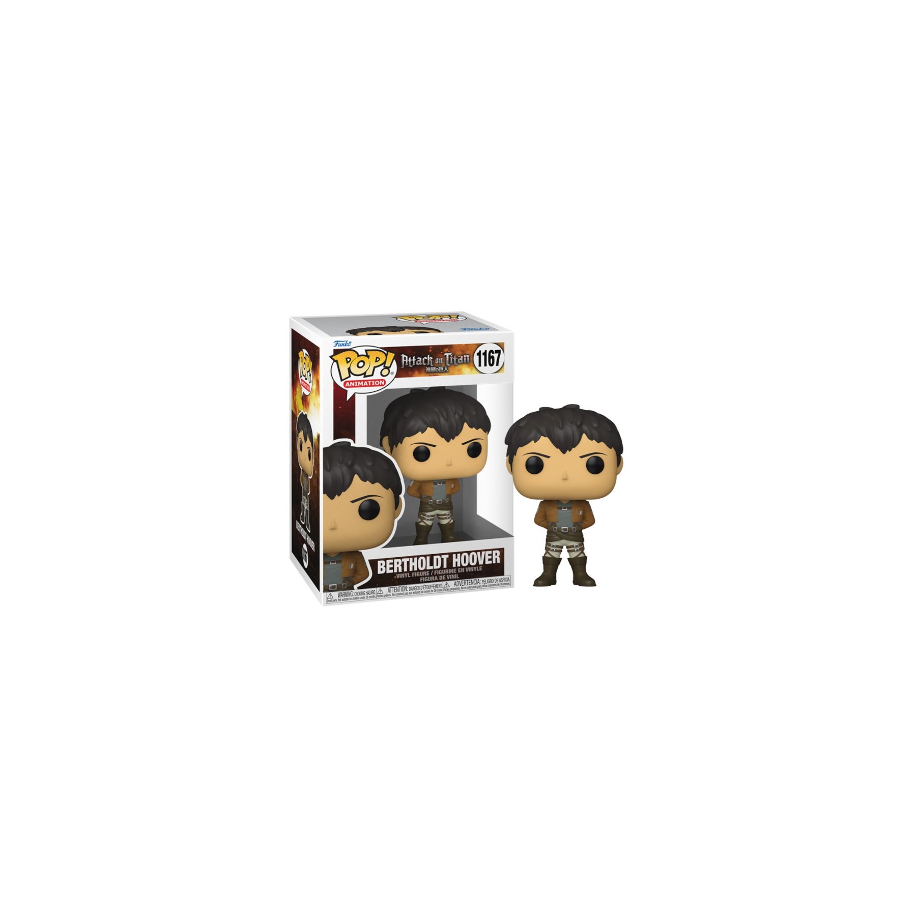 FUNKO POP! ANIMATION - ATTACK ON TITAN: BERTHOLDT HOOVER (1167)