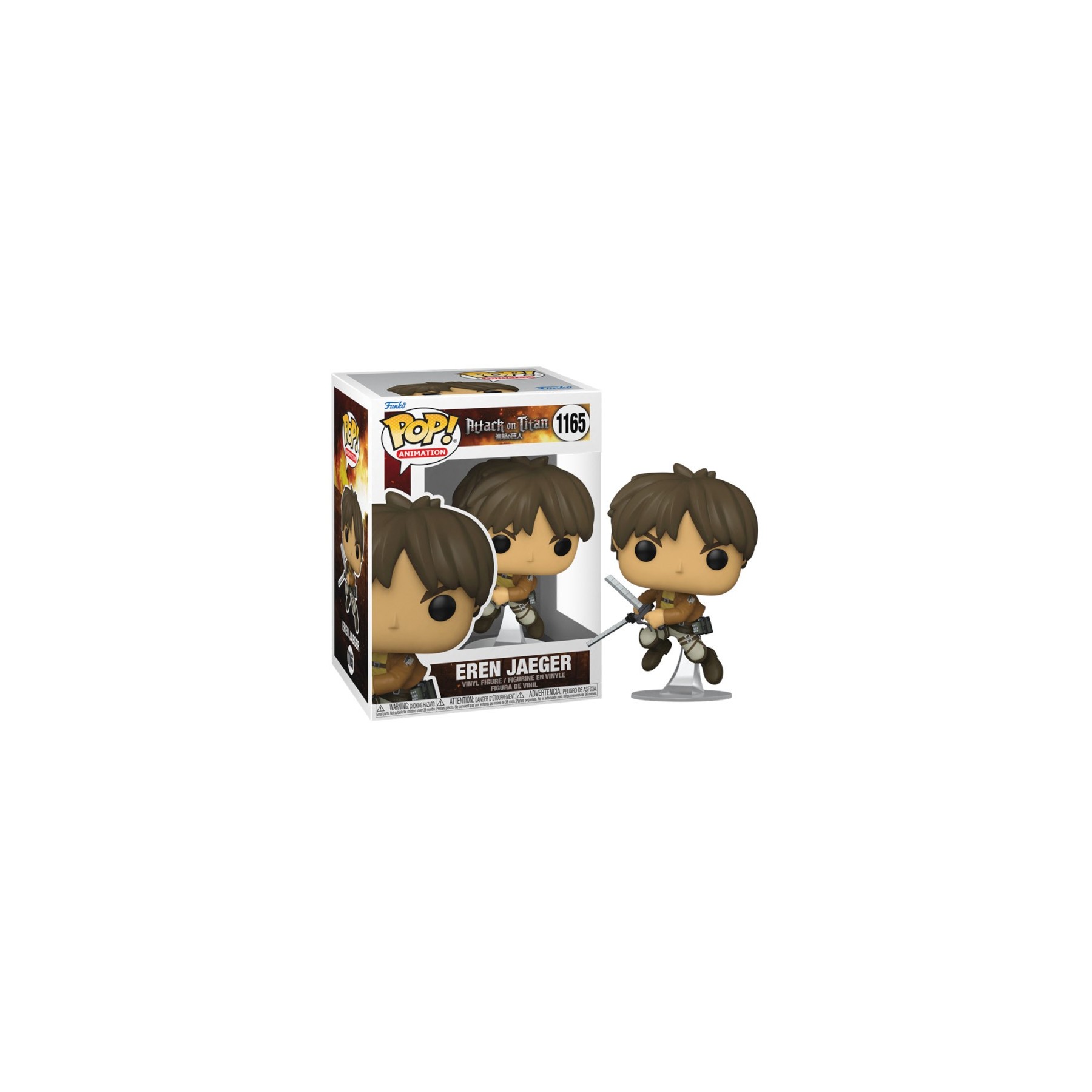 FUNKO POP! ANIMATION - ATTACK ON TITAN: EREN JAEGER (1165)