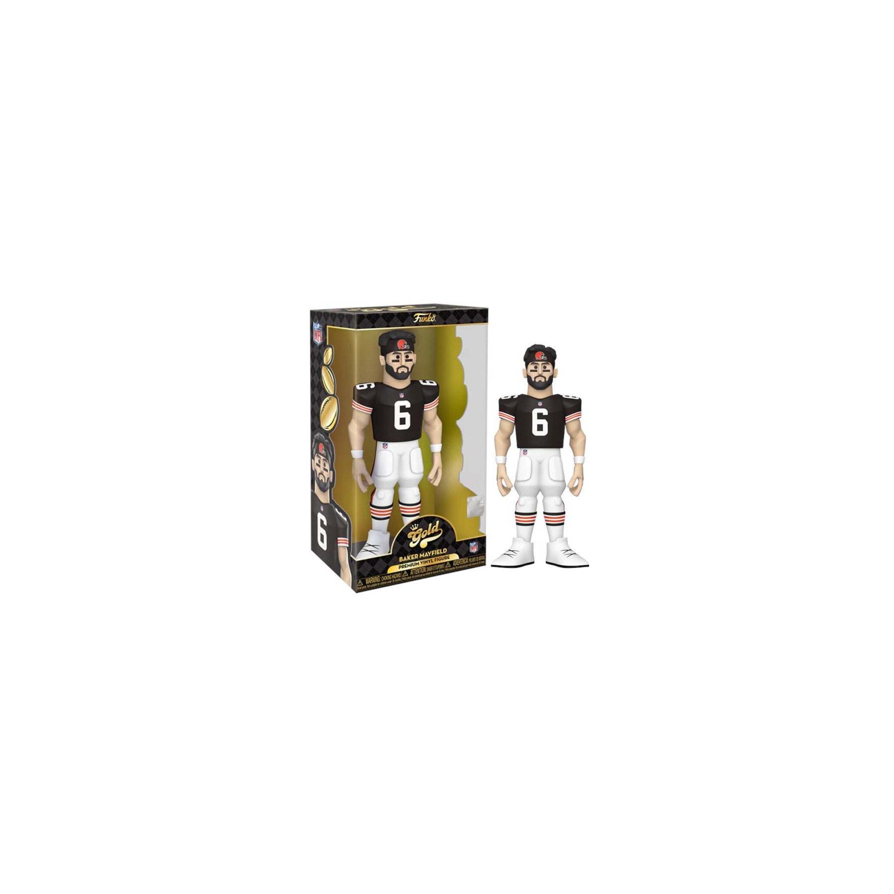 FUNKO POP! GOLD 12" NFL: BAKER MAYFIELD (30 CM)