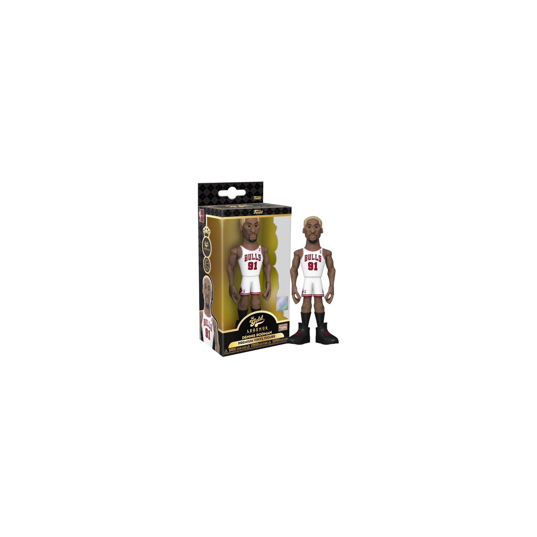 FUNKO POP! GOLD 5" NBA LEGENDS: BULLS - DENNIS RODMAN (12 CM)
