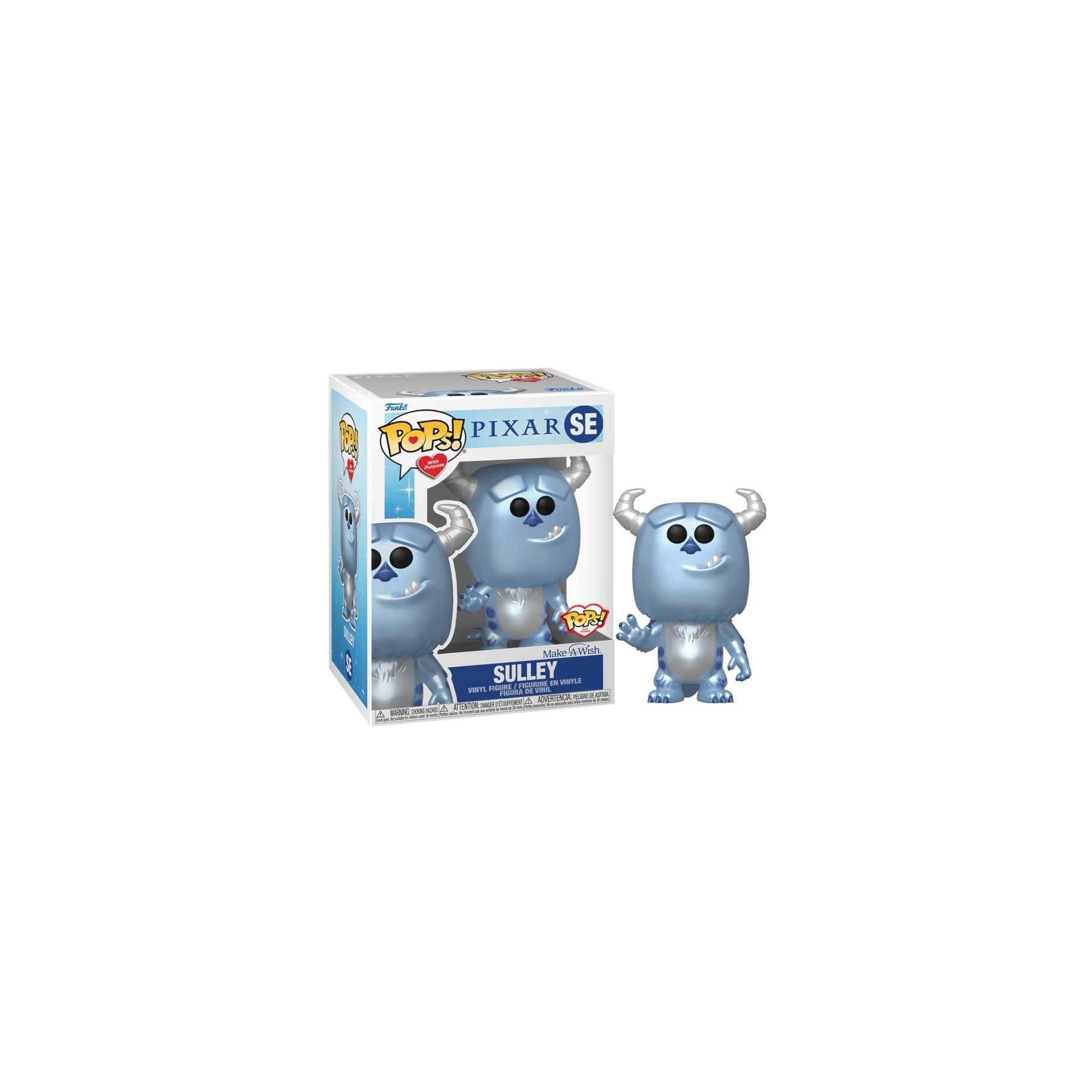 FUNKO POPS! DISNEY PIXAR MAKE A WISH: SULLEY (METALLIC) (SE)