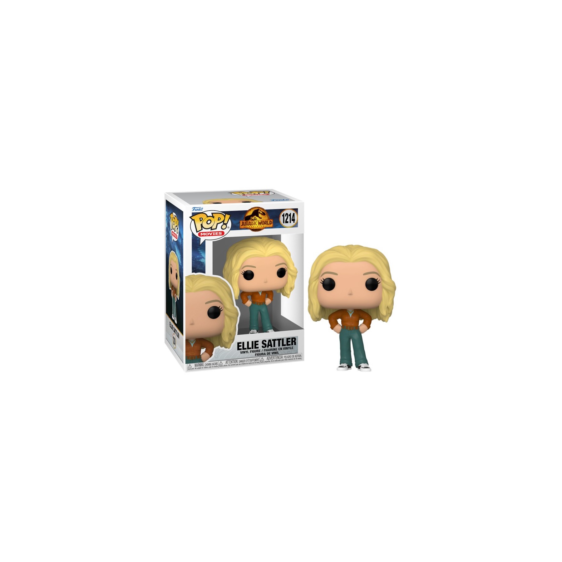 FUNKO POP! MOVIES - JURASSIC WORLD DOMINION: DR. ELLIE SATTLER (1214)