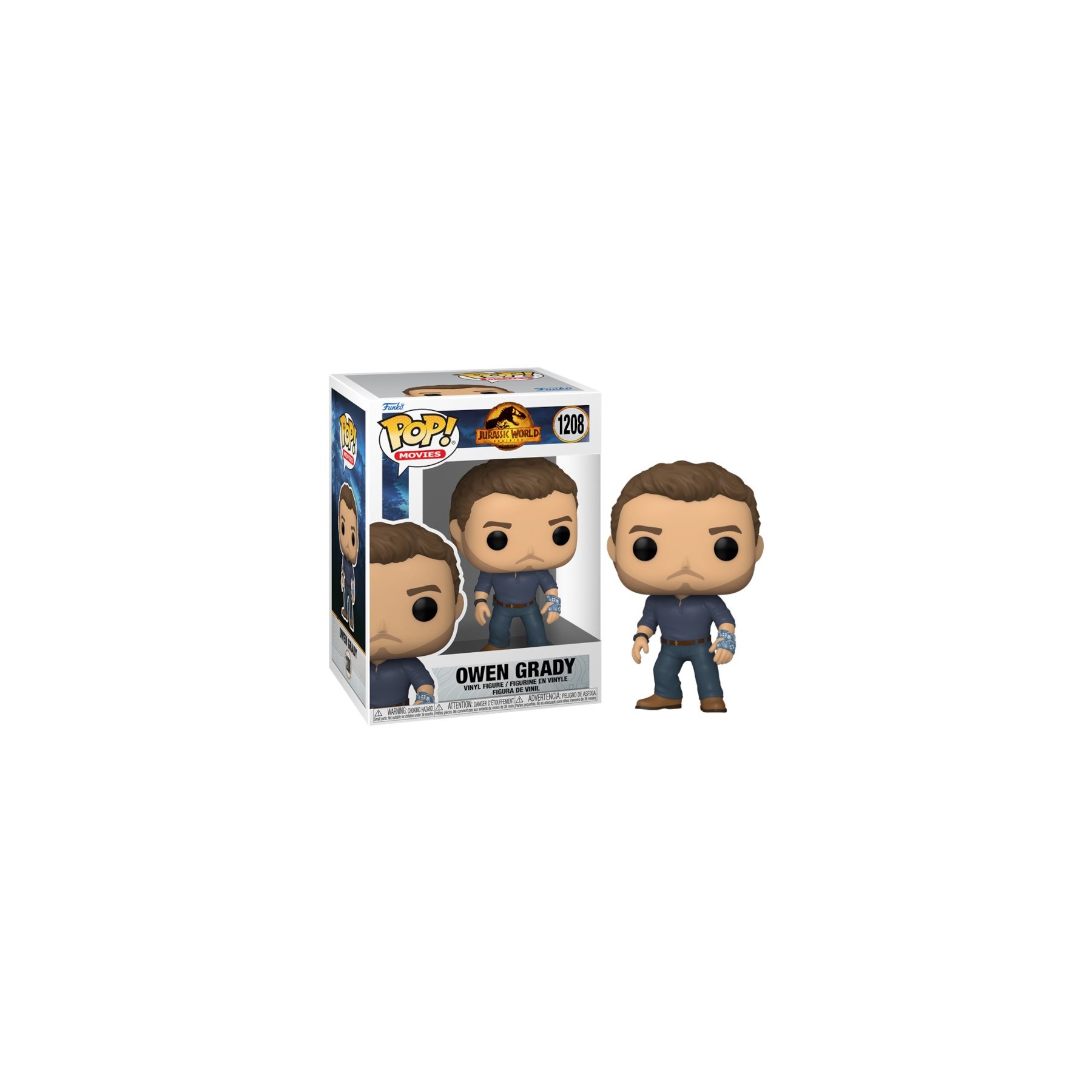 FUNKO POP! MOVIES - JURASSIC WORLD DOMINION: OWEN GRADY (1208)