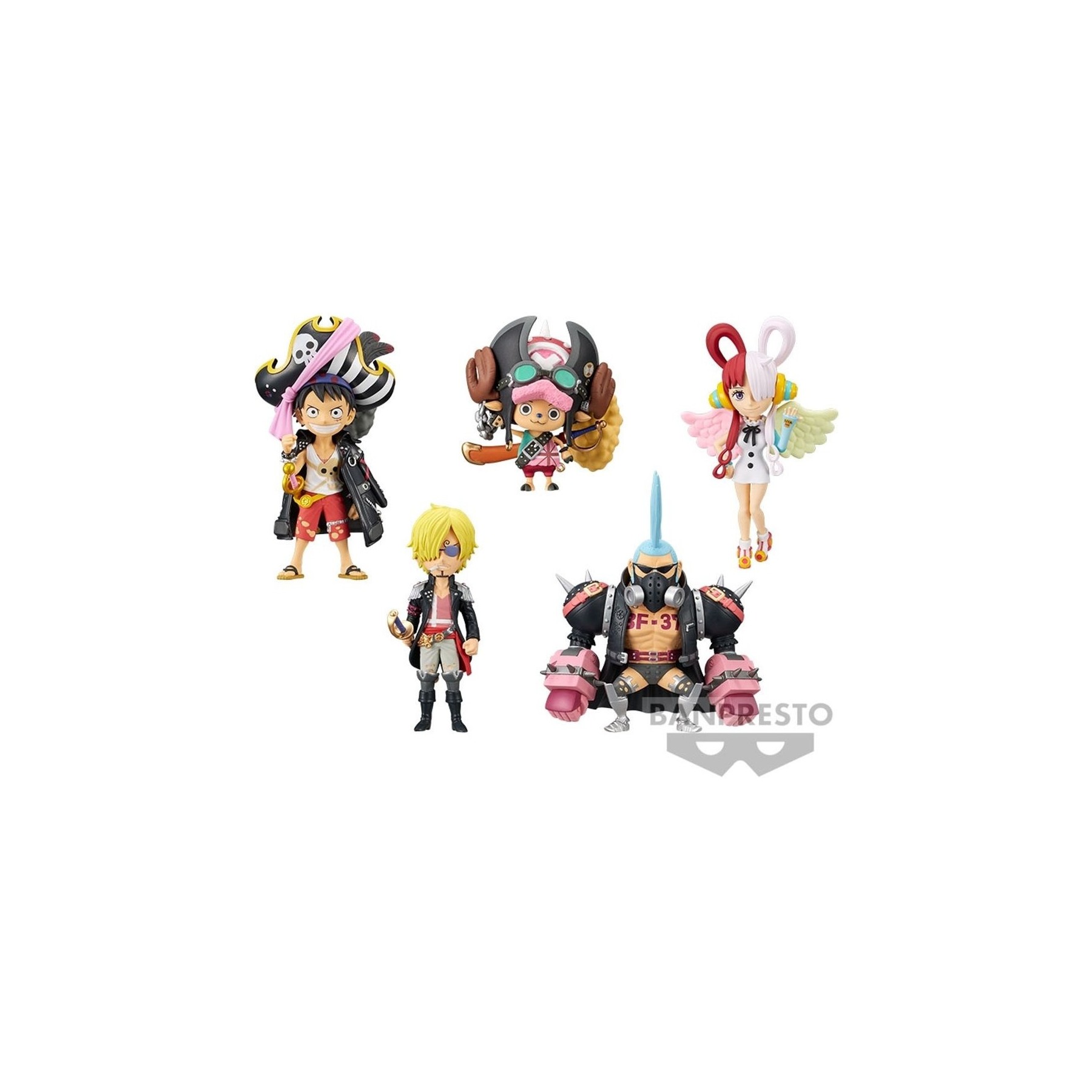 BANPRESTO ONE PIECE WORLD COLLECTABLE: FILM RED (TBA) (12 UDS.) (7 CM)