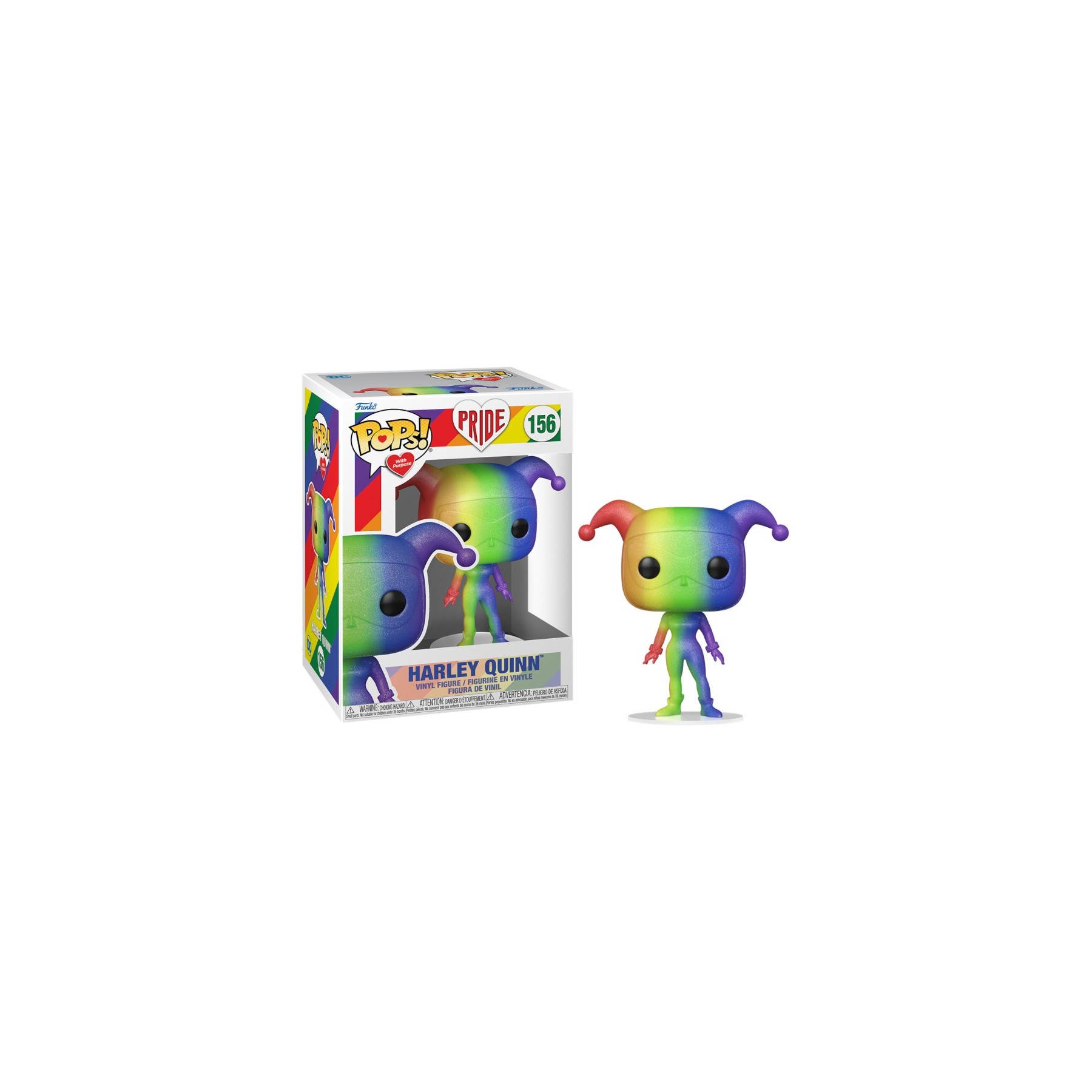 FUNKO POP! DC PRIDE: HARLEY QUINN (156)