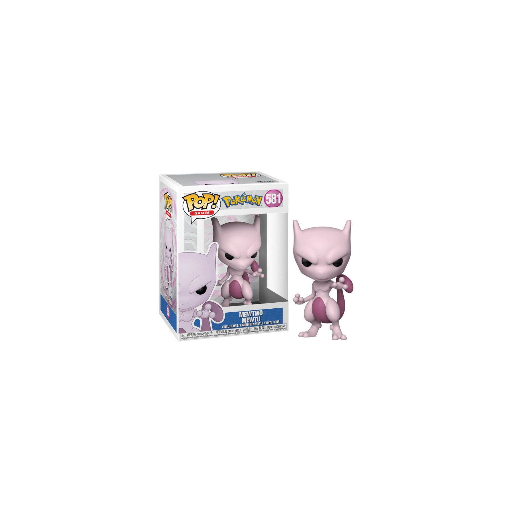 FUNKO POP! GAMES - POKEMON: MEWTWO (581)