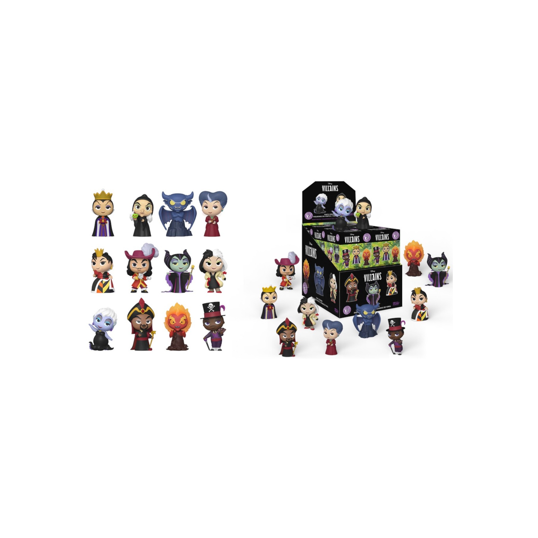 FUNKO! VINYL FIGURE DISNEY VILLAINS MYSTERY MINIS
