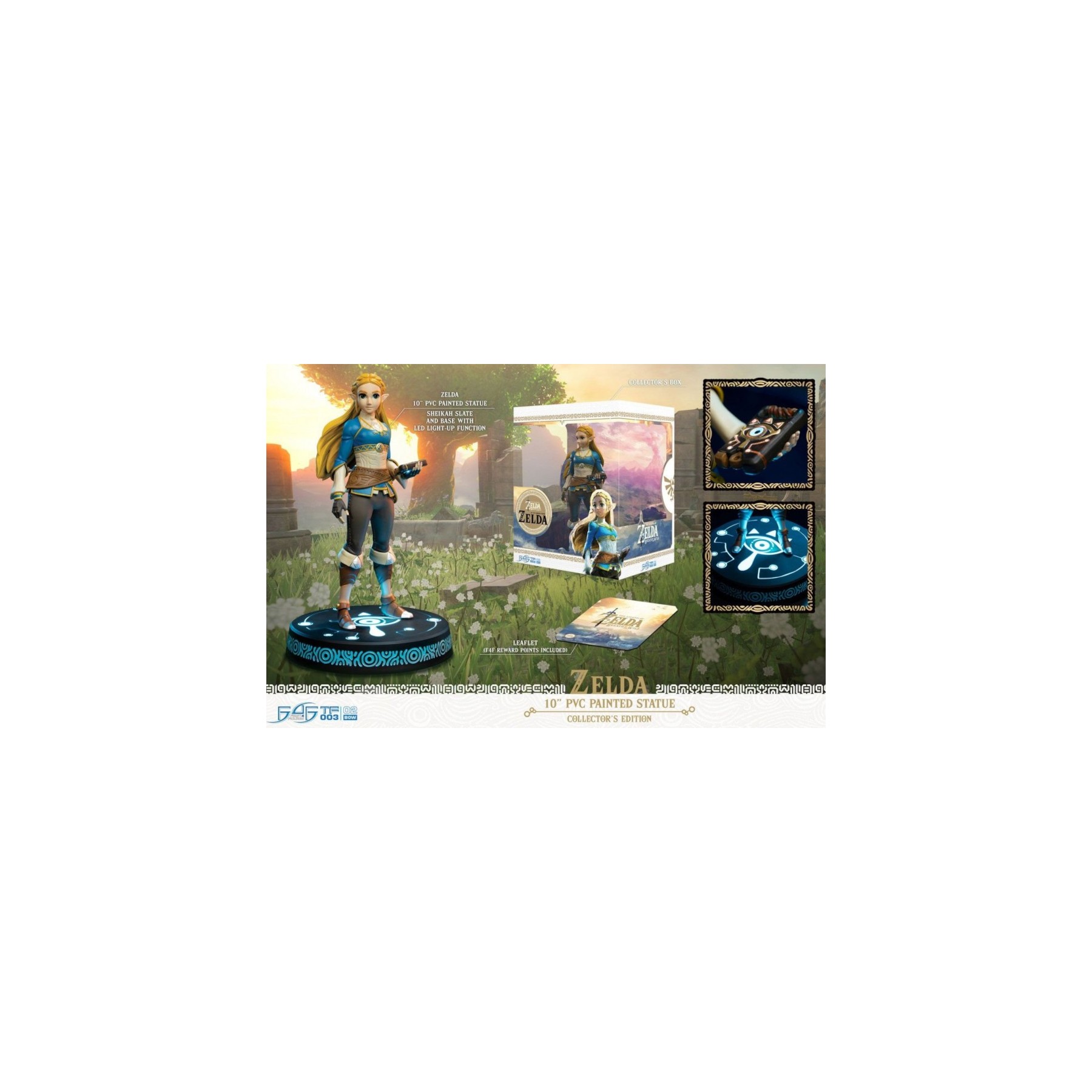 THE LEGEND OF ZELDA BREATH OF THE WILD - ZELDA COL. ED. (CON LUZ LED)