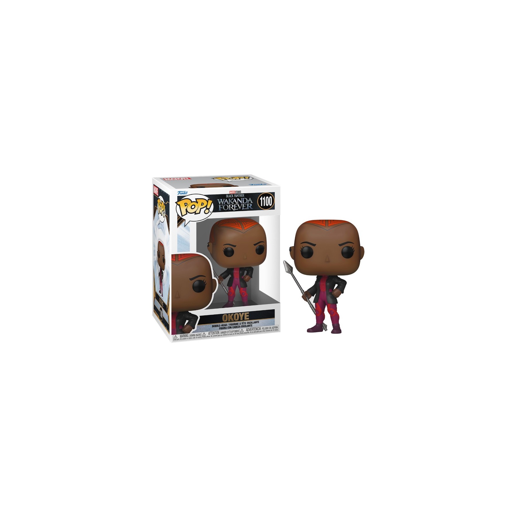 FUNKO POP! BLACK PANTHER WAKANDA FOREVER: OKOYE (1100)