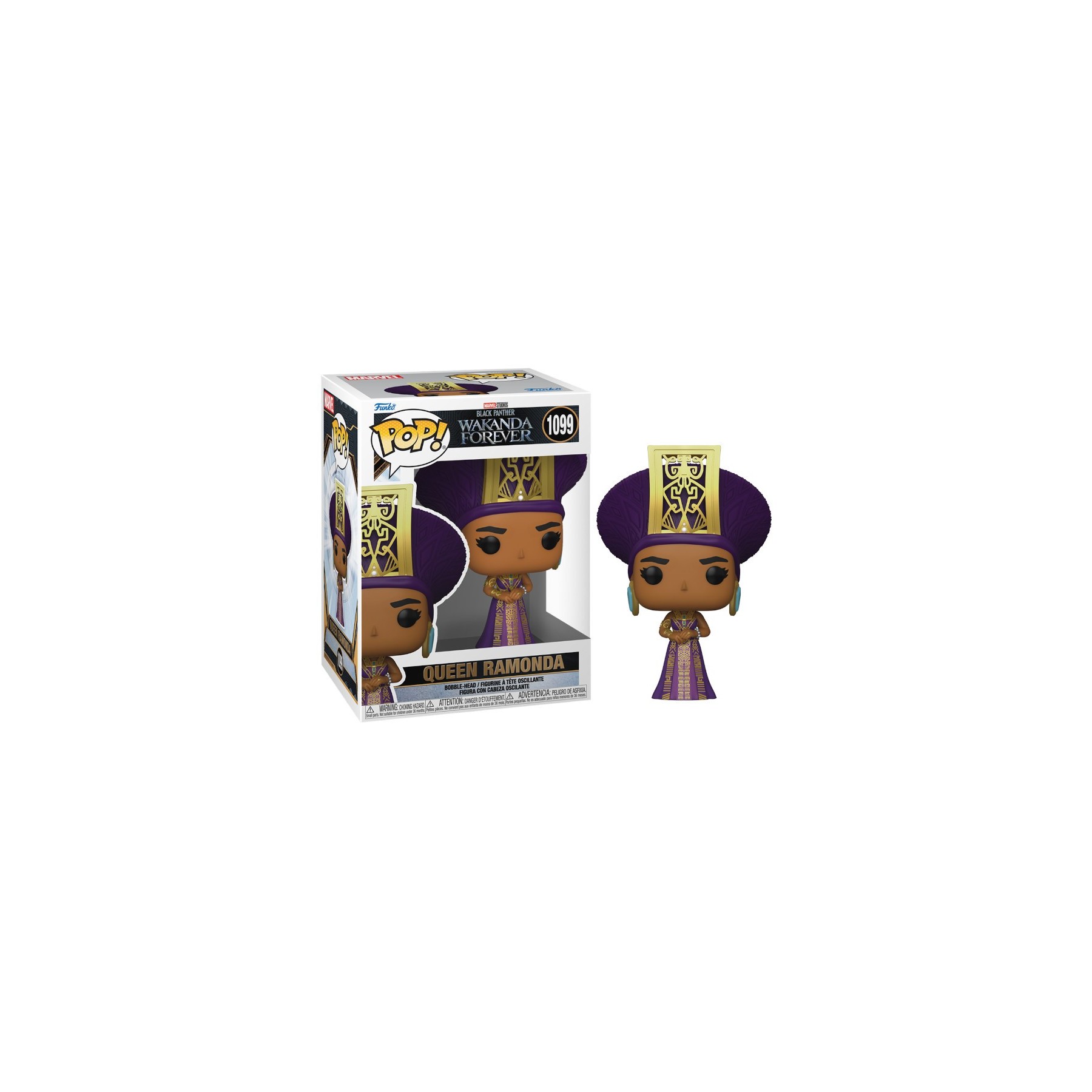 FUNKO POP! BLACK PANTHER WAKANDA FOREVER: QUEEN RAMONDA (1099)