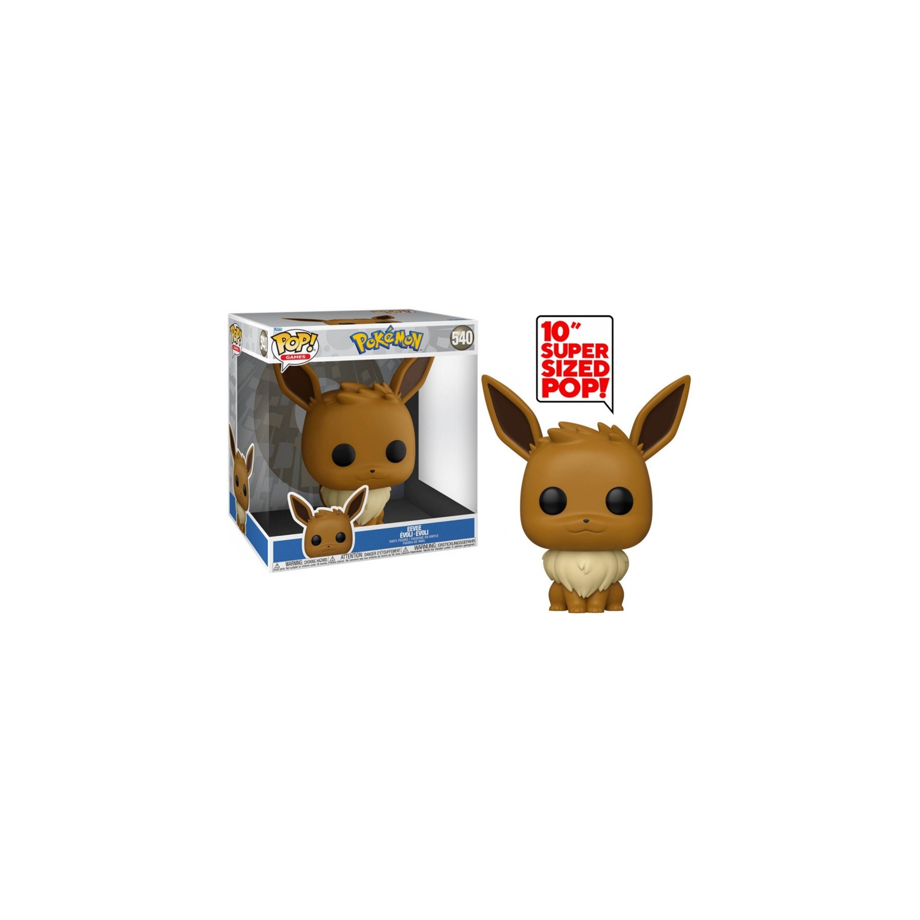 FUNKO POP! GAMES - POKEMON: 10" EEVEE (25 CM) (540)