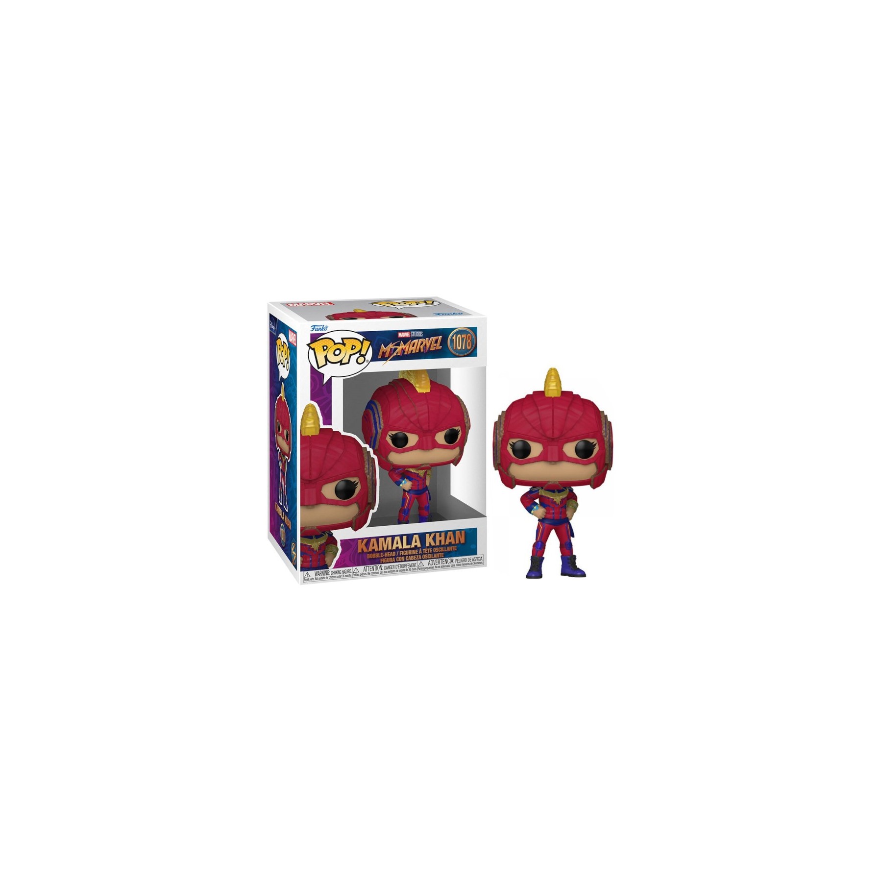 FUNKO POP! MARVEL MS MARVEL: KAMALA KHAN (1078)