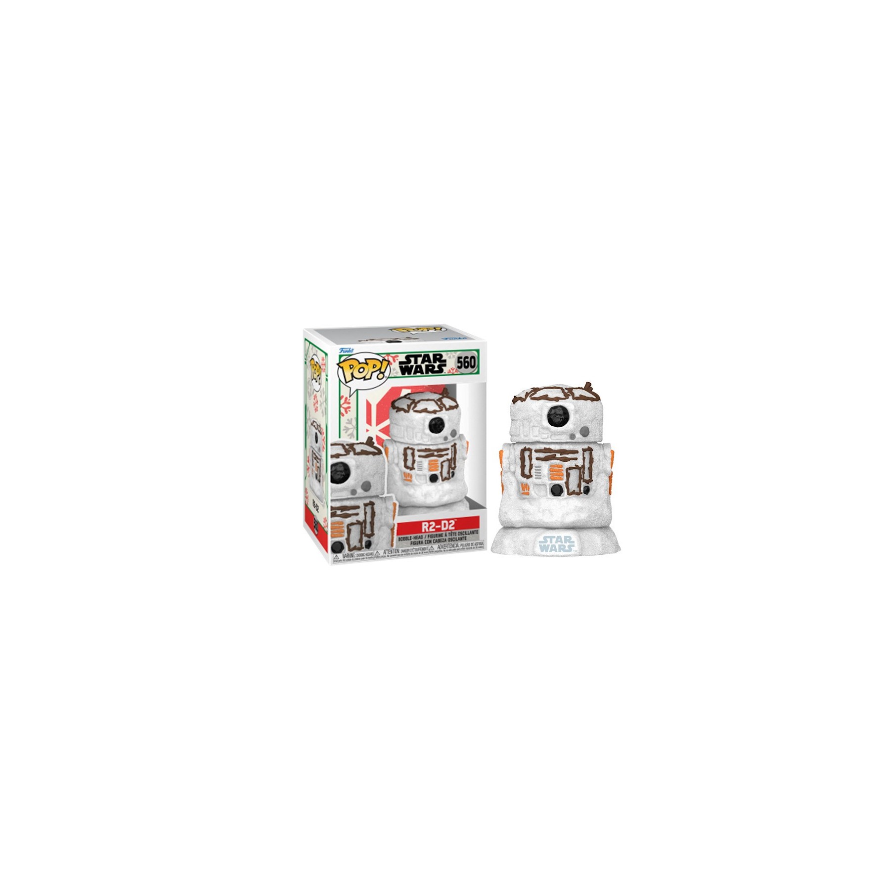 FUNKO POP! STAR WARS HOLIDAY SNOWMAN: R2 D2 (560)