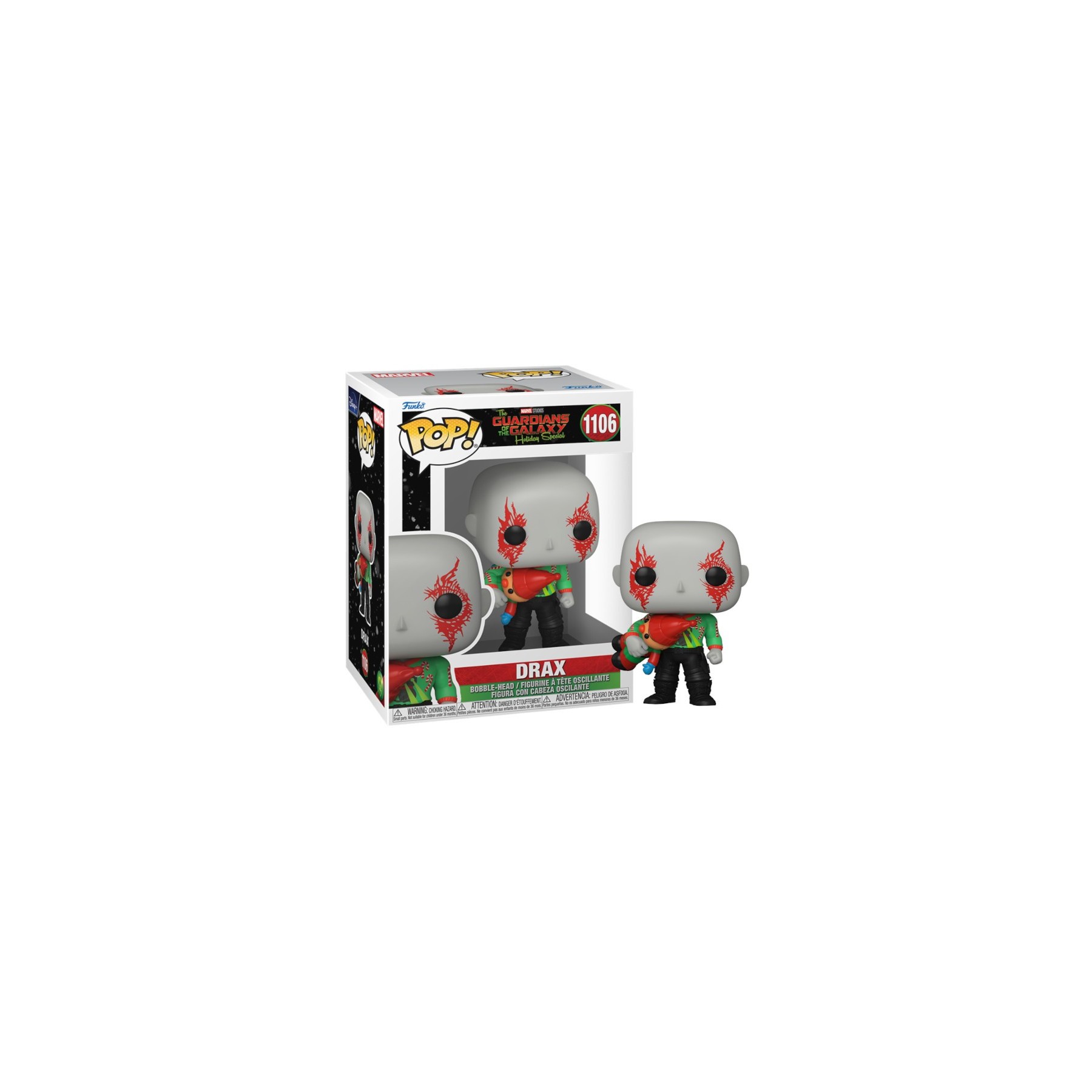 FUNKO POP! MARVEL THE GUARDIANS OF THE GALAXY HOLIDAY SPECIAL: DRAX (1106)