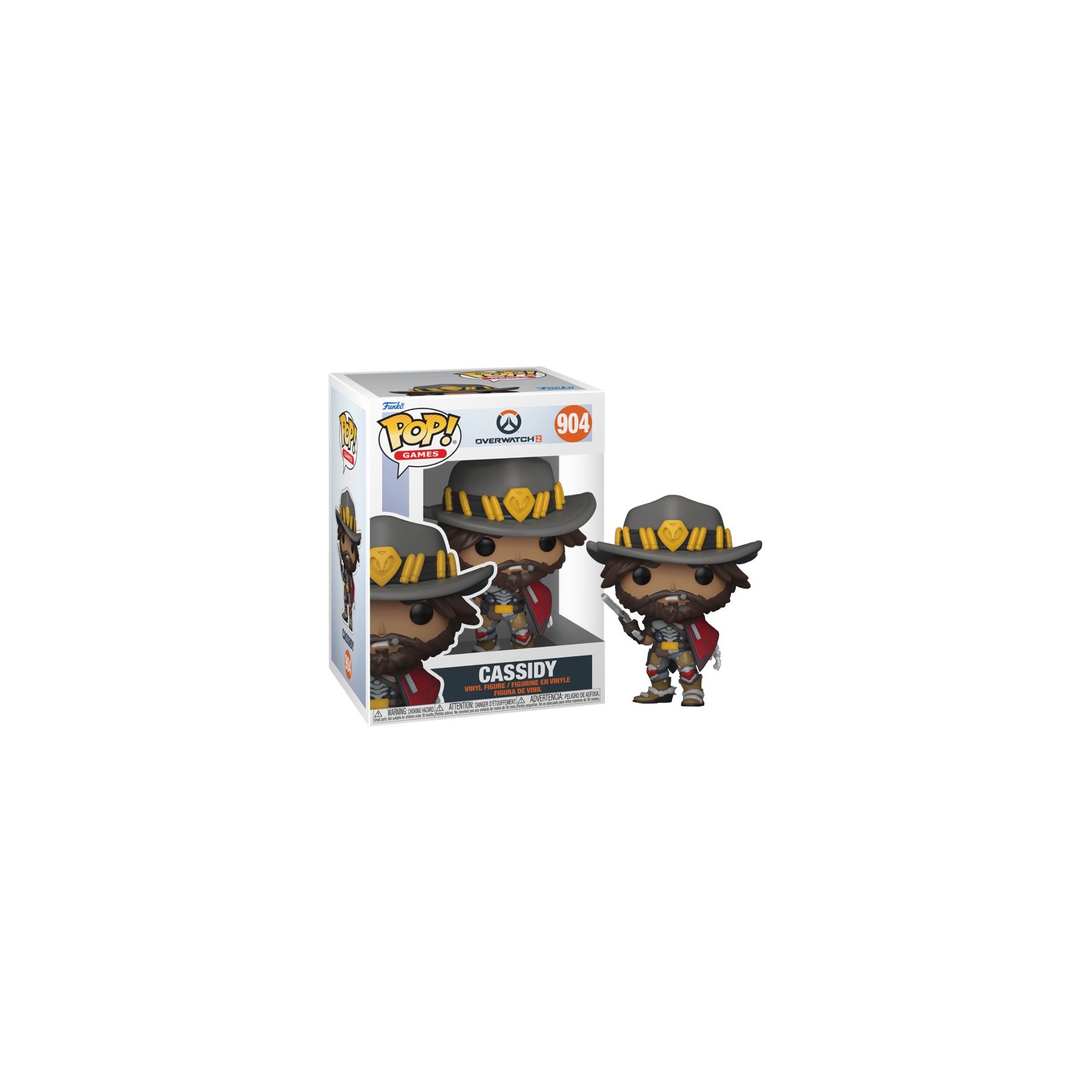 FUNKO POP! GAMES - OVERWATCH 2: CASSIDY (904)