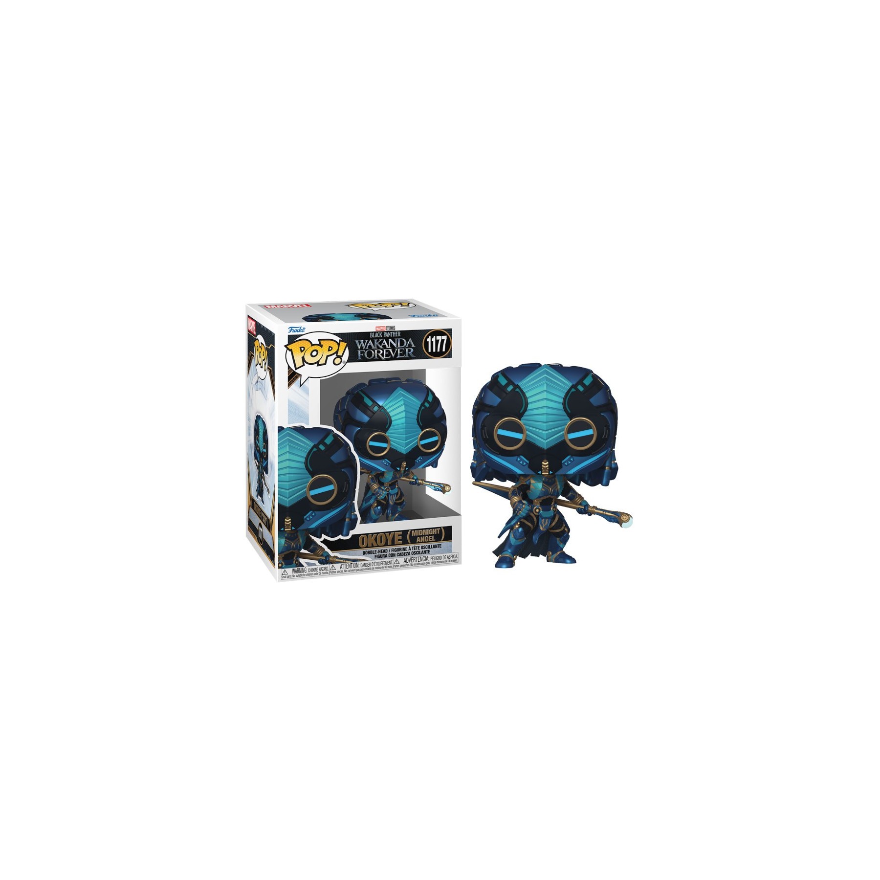 FUNKO POP! BLACK PANTHER WAKANDA FOREVER: OKOYE (MIDNIGHT ANGEL) (1177)