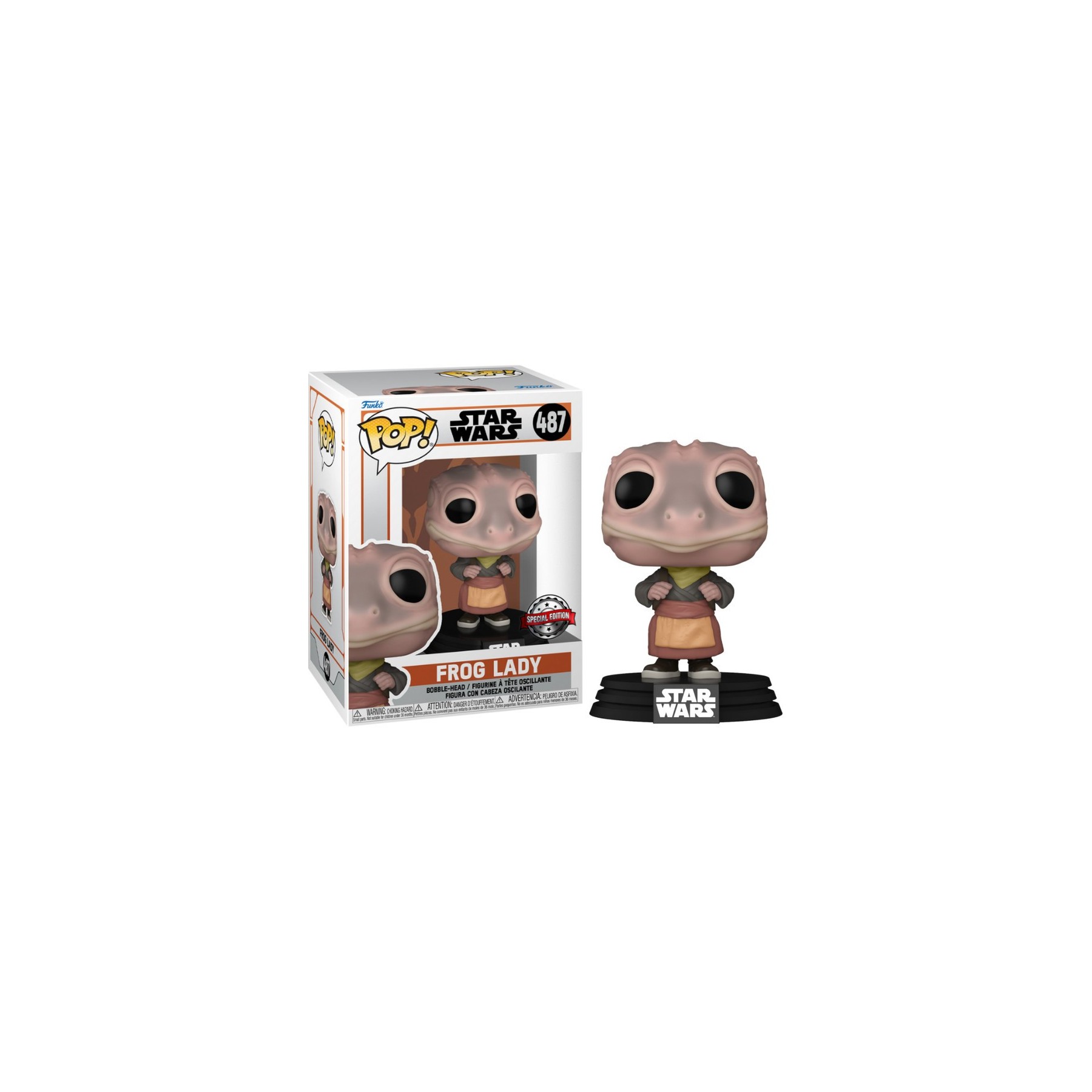 FUNKO POP! STAR WARS: FROG LADY (487) SPECIAL EDITION