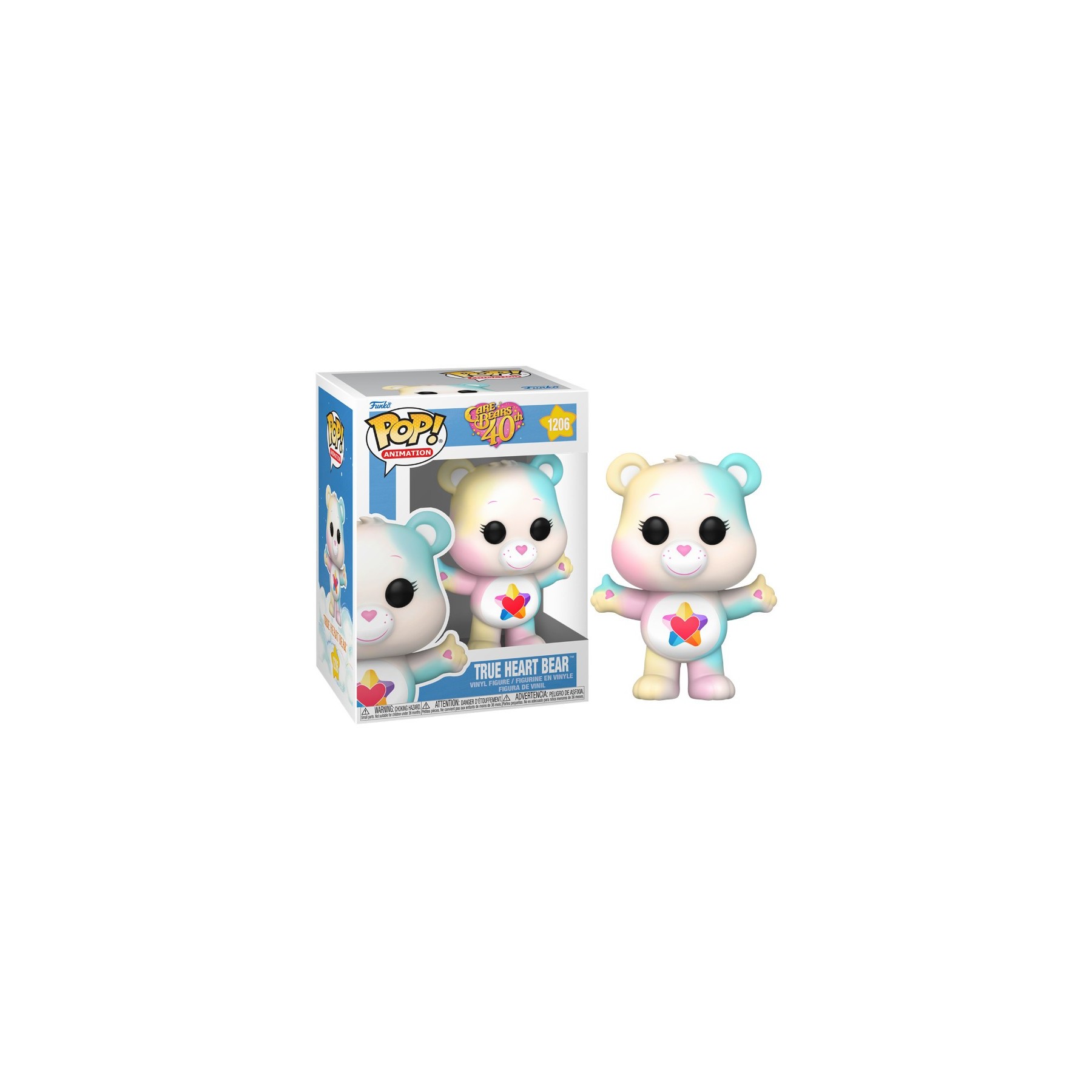 FUNKO POP! ANIMATION - CARE BEARS 40TH: TRUE HEART BEAR (1206)