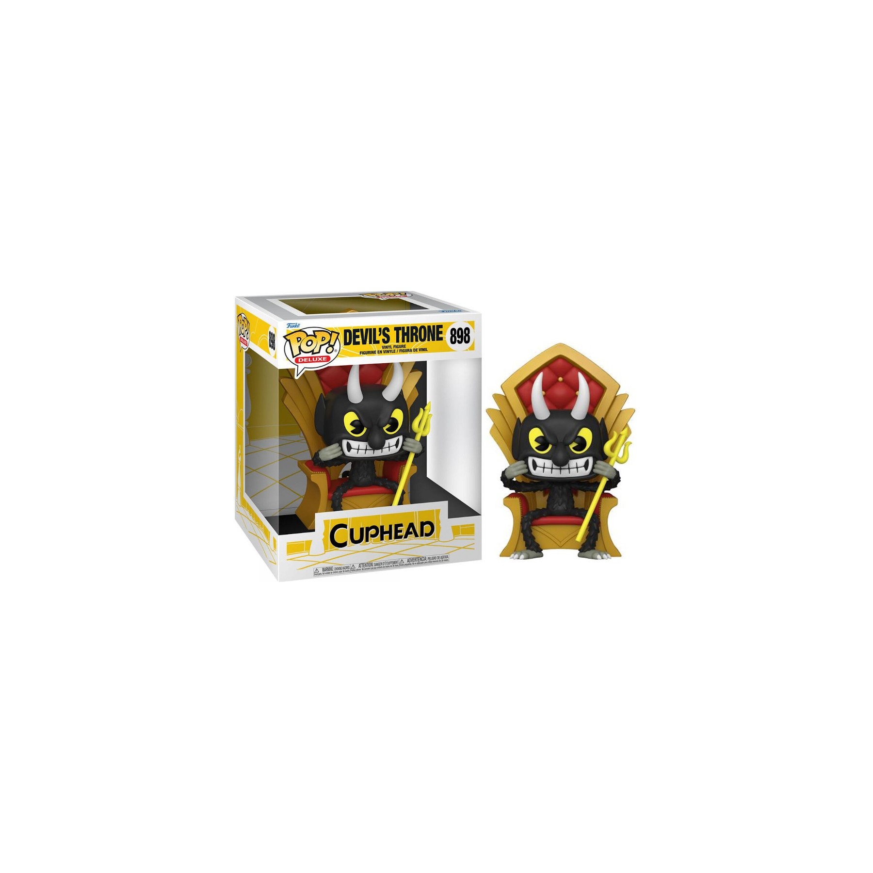 FUNKO POP! DELUXE - DEVIL`S THRONE: CUPHEAD 10" ( 25 CM) (898)
