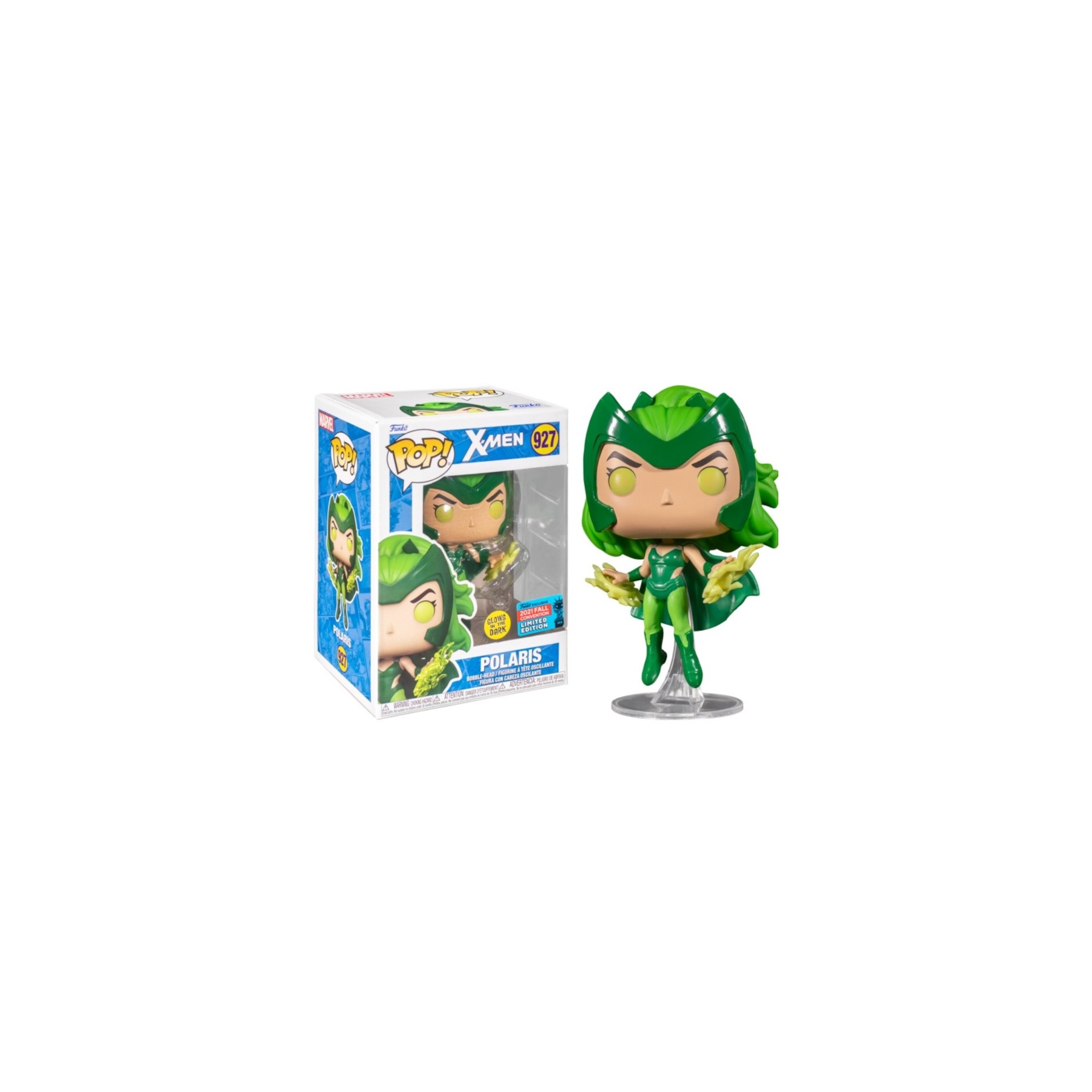 FUNKO POP! X-MEN: POLARIS (LIMITED EDITION) (GLOWS IN THE DARK) (927)