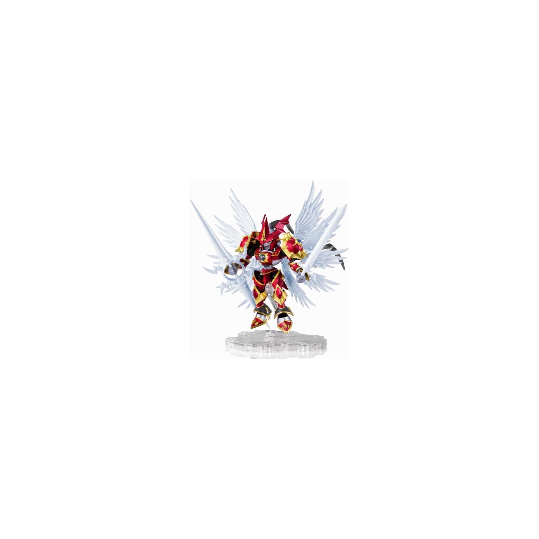 TAMASHII NATIONS: DIGIMON UNIT NXEDGESTYL: DUKEMON/GALLANTMON CRIMSONMODE (9 CM)