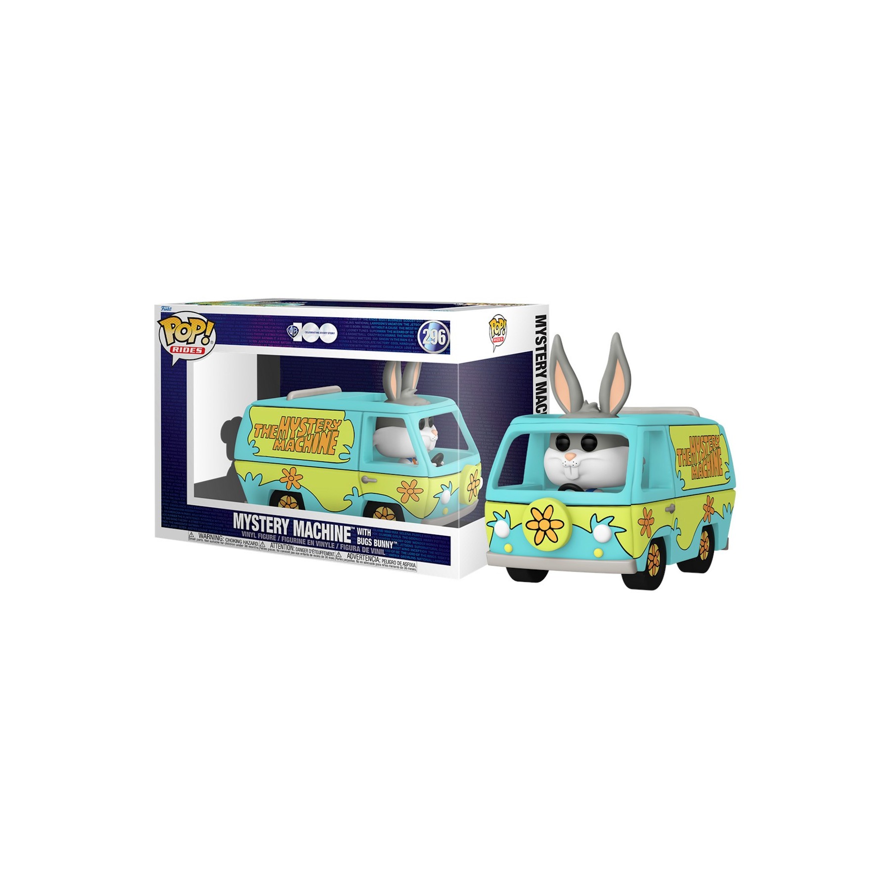 FUNKO POP! RIDES - WARNER BROS: LOONEY TUNES MYSTERY MACHINE WITH BUGS BUNNY (296)