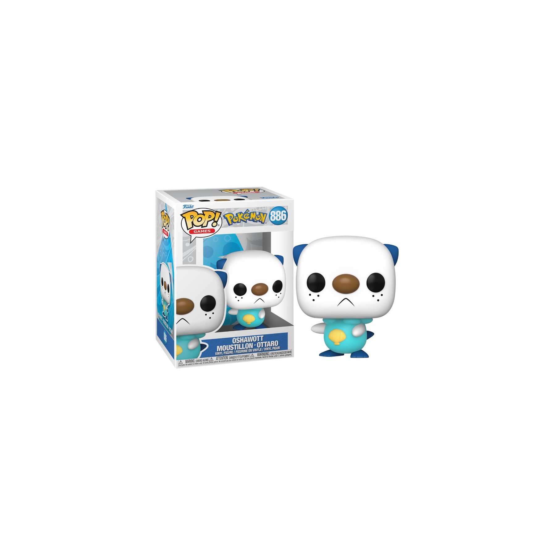 FUNKO POP! GAMES - POKEMON: OSHAWOTT (886)