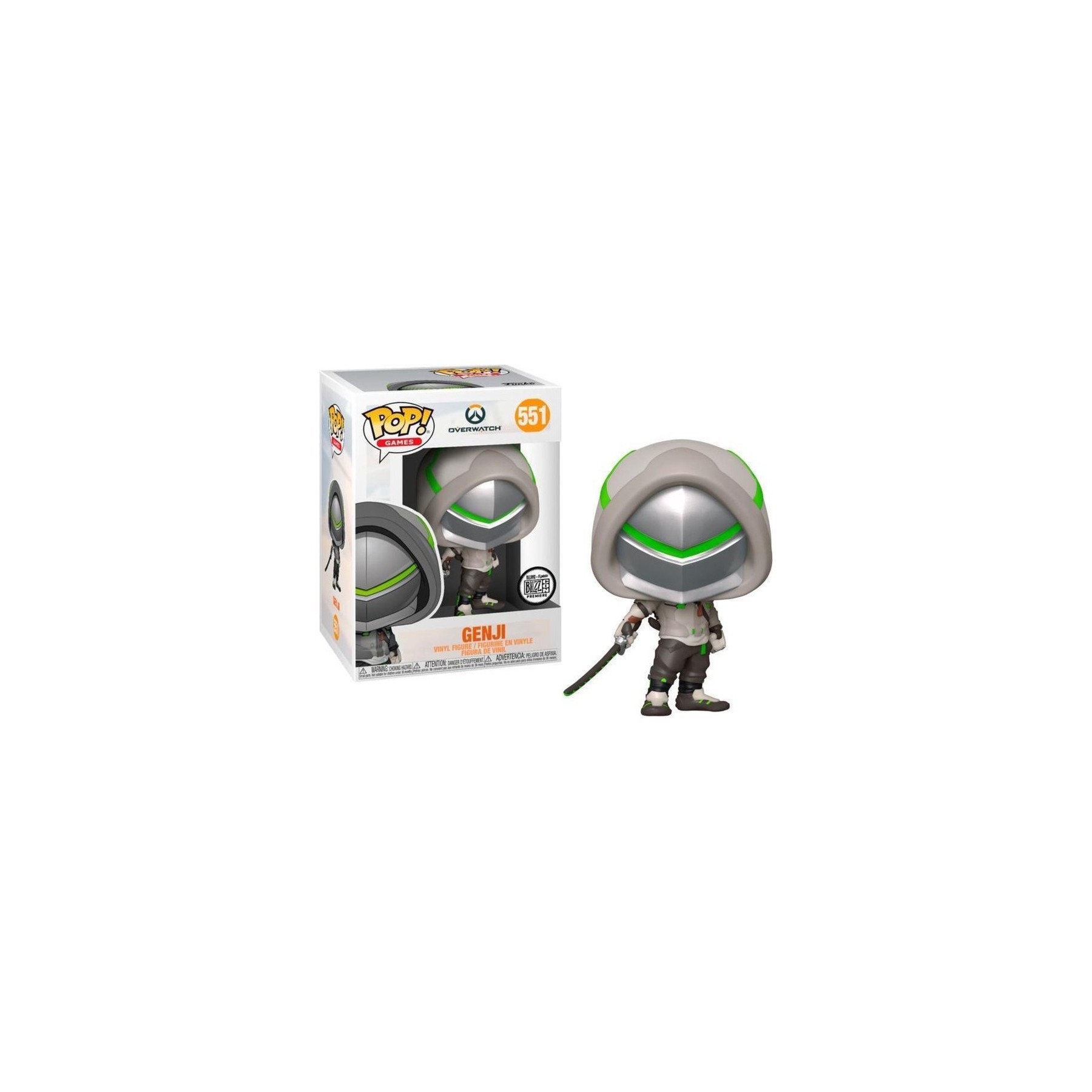 FUNKO POP! GAMES - OVERWATCH: GENJI (551)