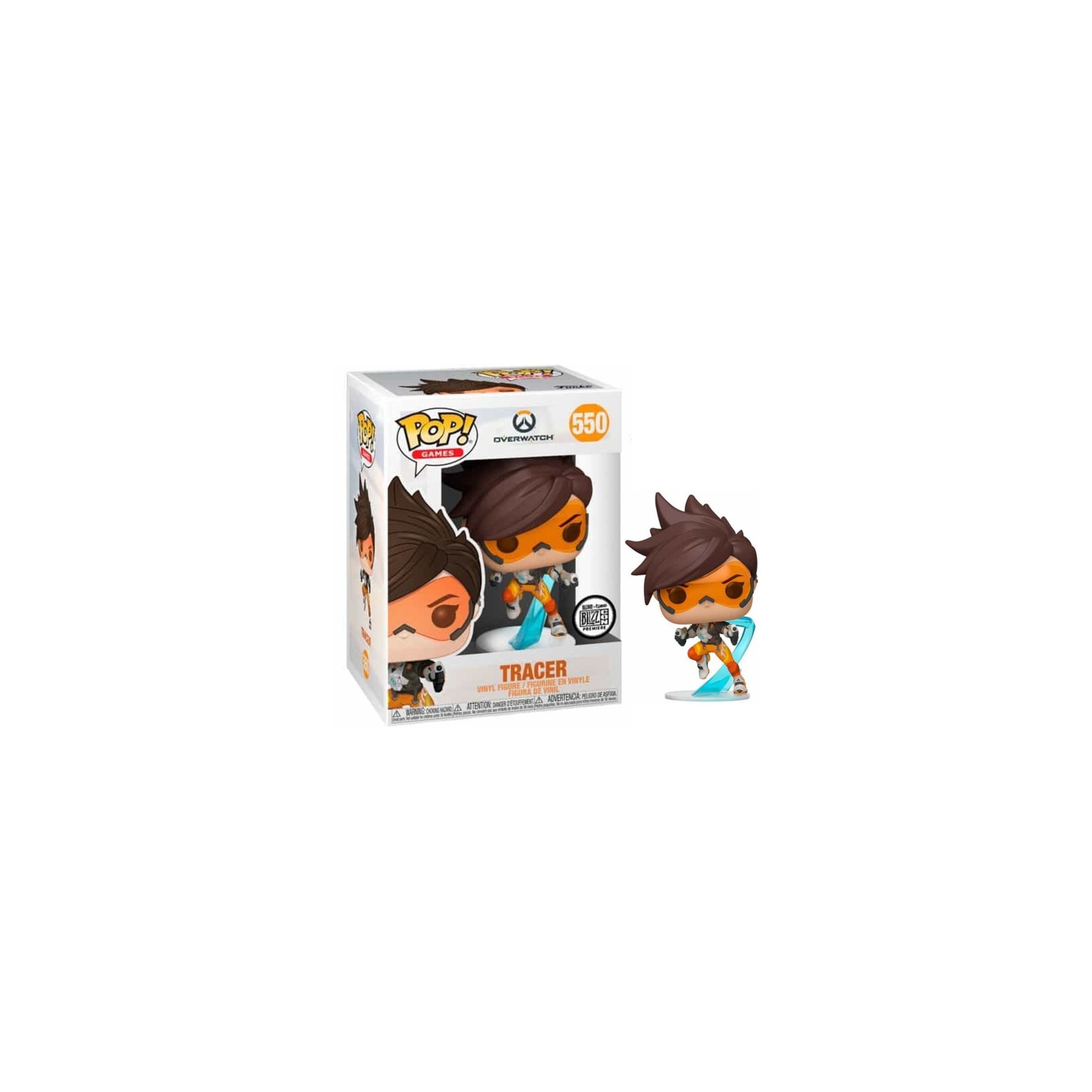 FUNKO POP! GAMES - OVERWATCH: TRACER (550)