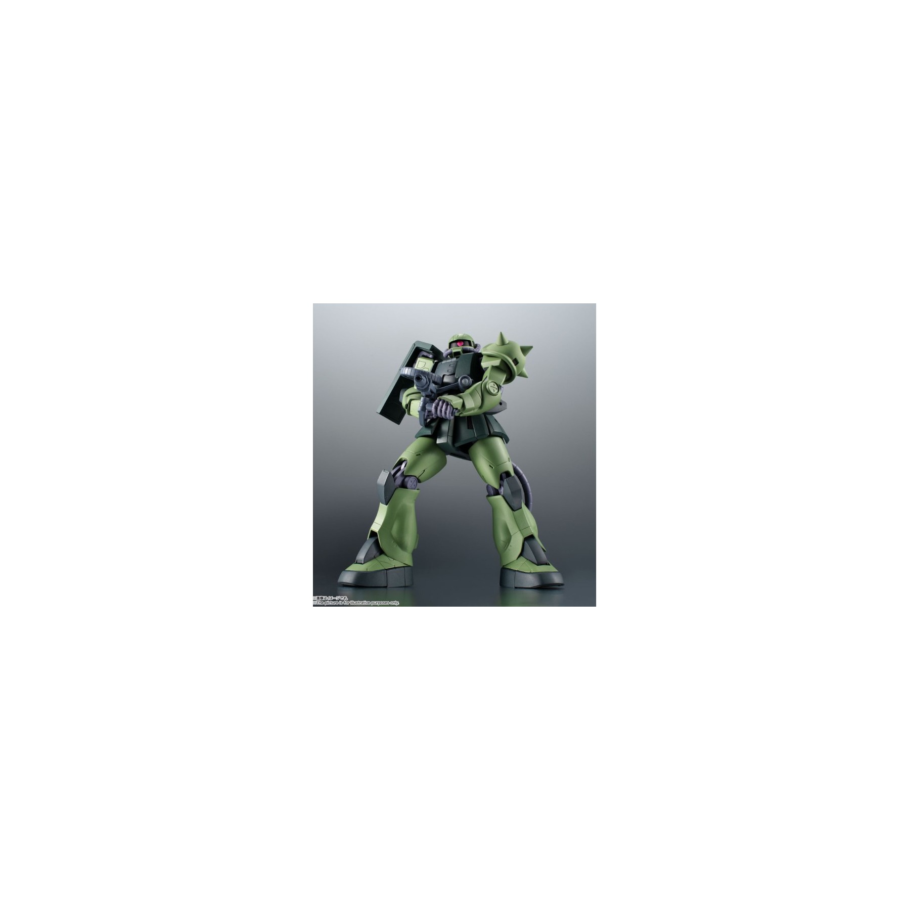 TAMASHII NATIONS THE ROBOT SPIRITS MS-06JC ZAKU II TYPE JC VER.A.N.I.M.E (12,5 CM)
