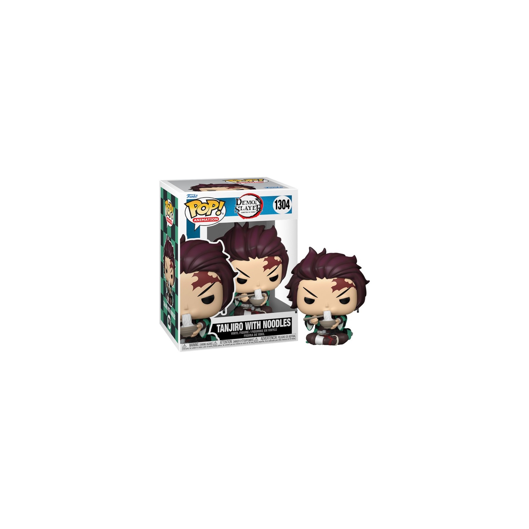 FUNKO POP! ANIMATION - DEMON SLAYER: TANJIRO WITH NOODLES (1304)