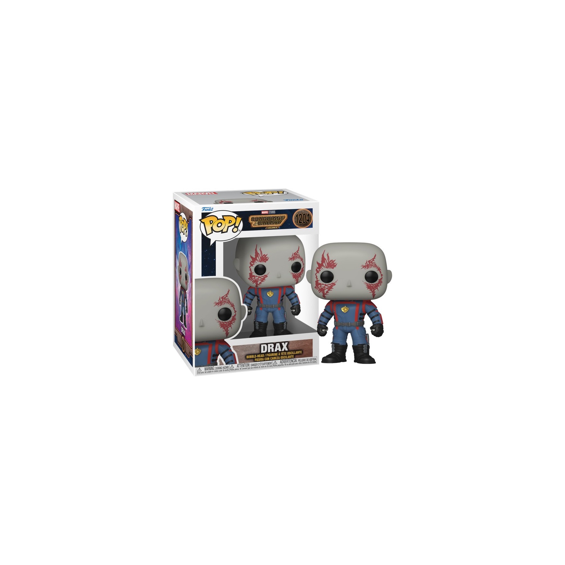 FUNKO POP! MARVEL THE GUARDIANS OF THE GALAXY: DRAX (1204)