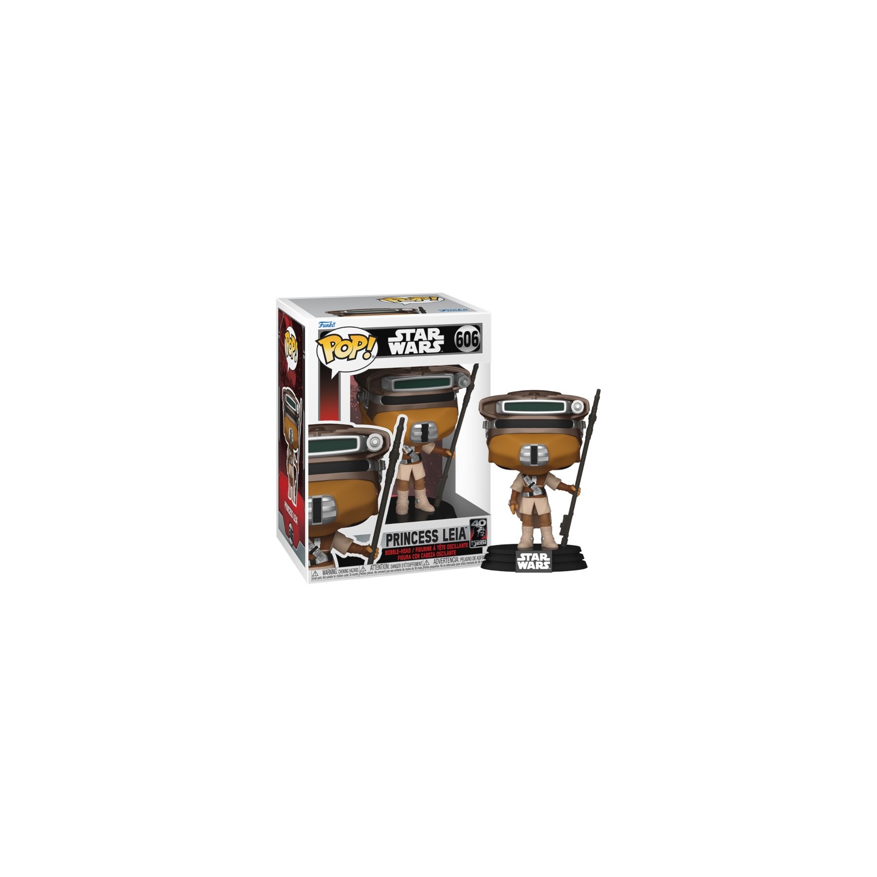 FUNKO POP! STAR WARS: PRINCESS LEIA (606)