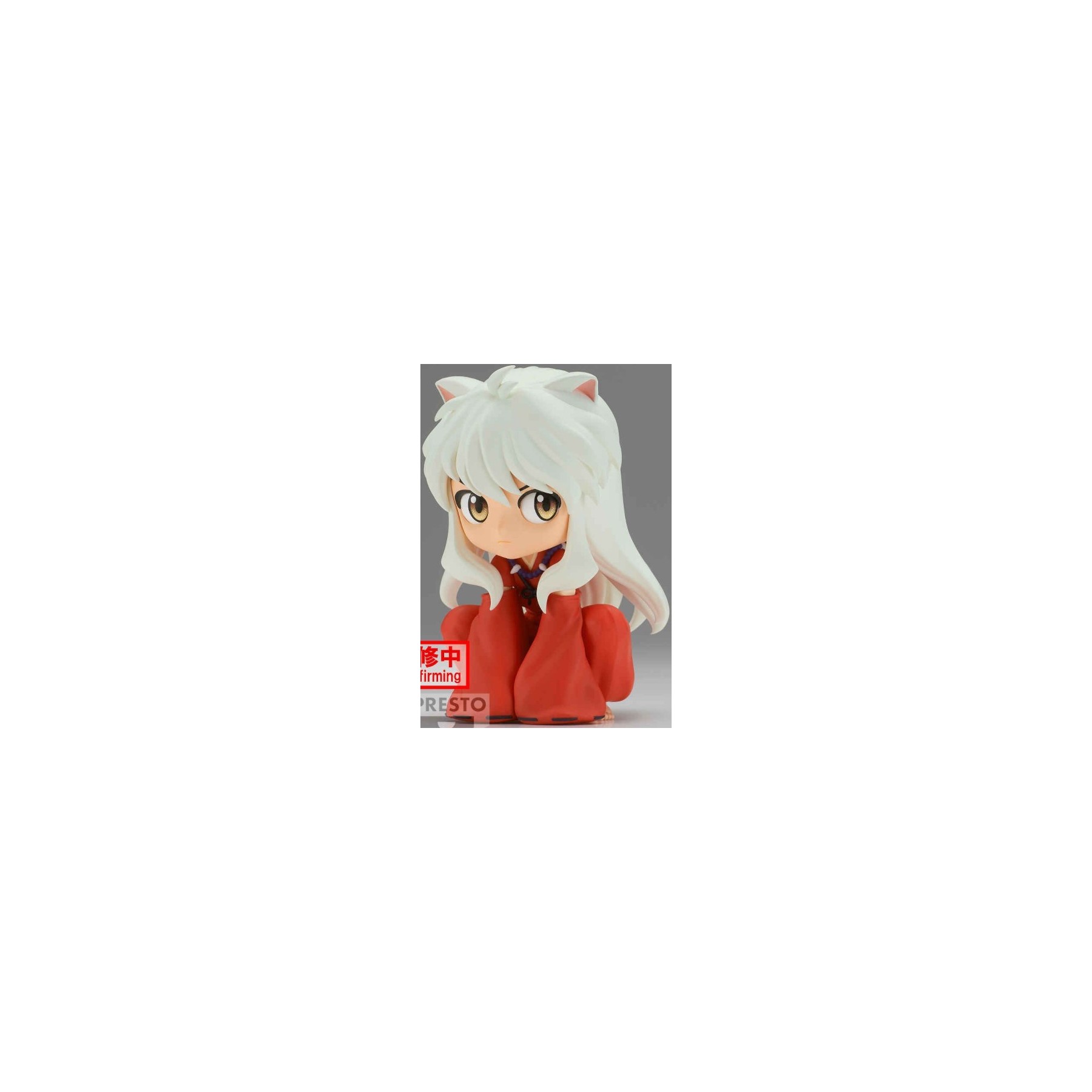 BANPRESTO Q POSKET INUYASHA: SITTING (VER.A) (9 CM)